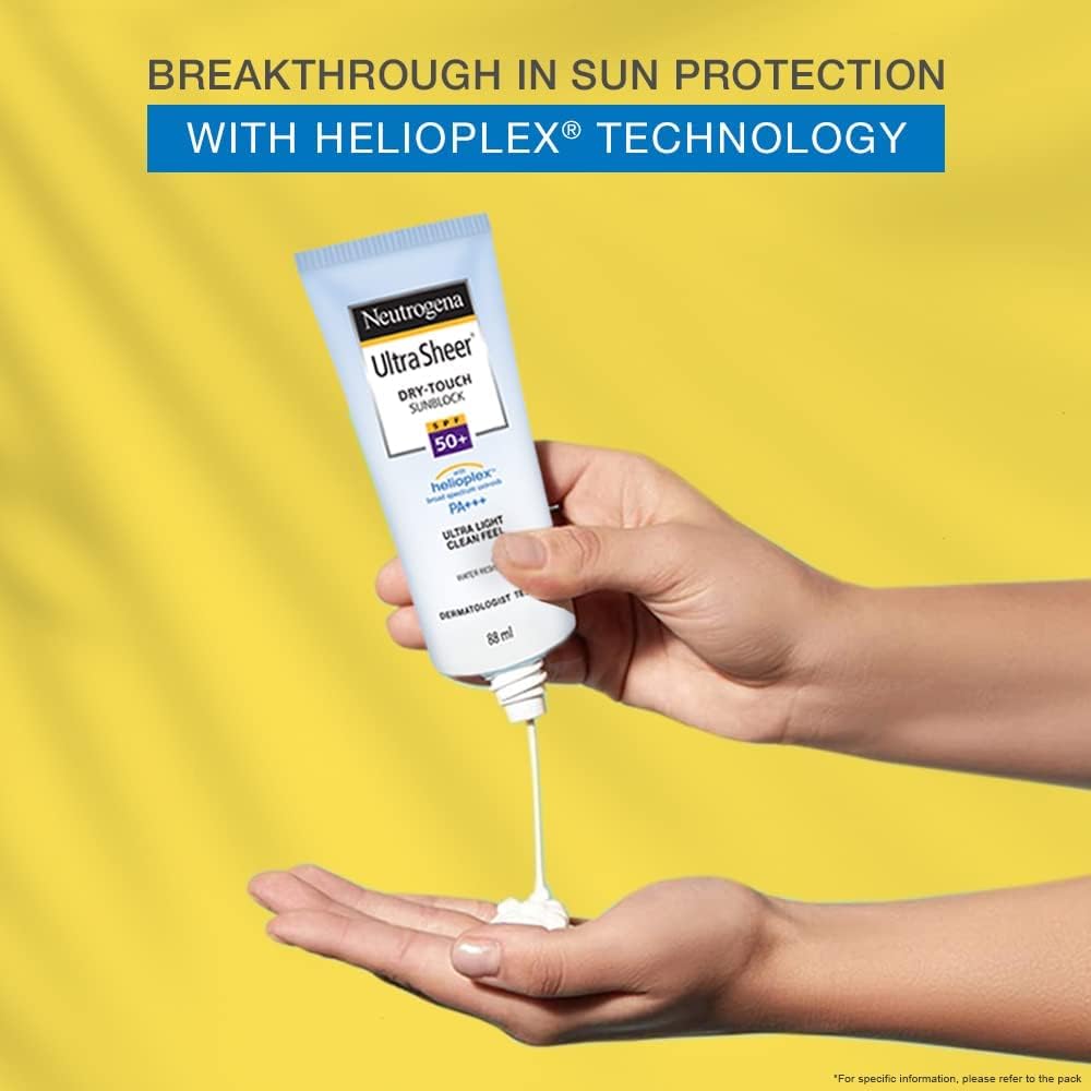 Neutrogena Ultra Sheer Sunscreen SPF 50+ – view 5