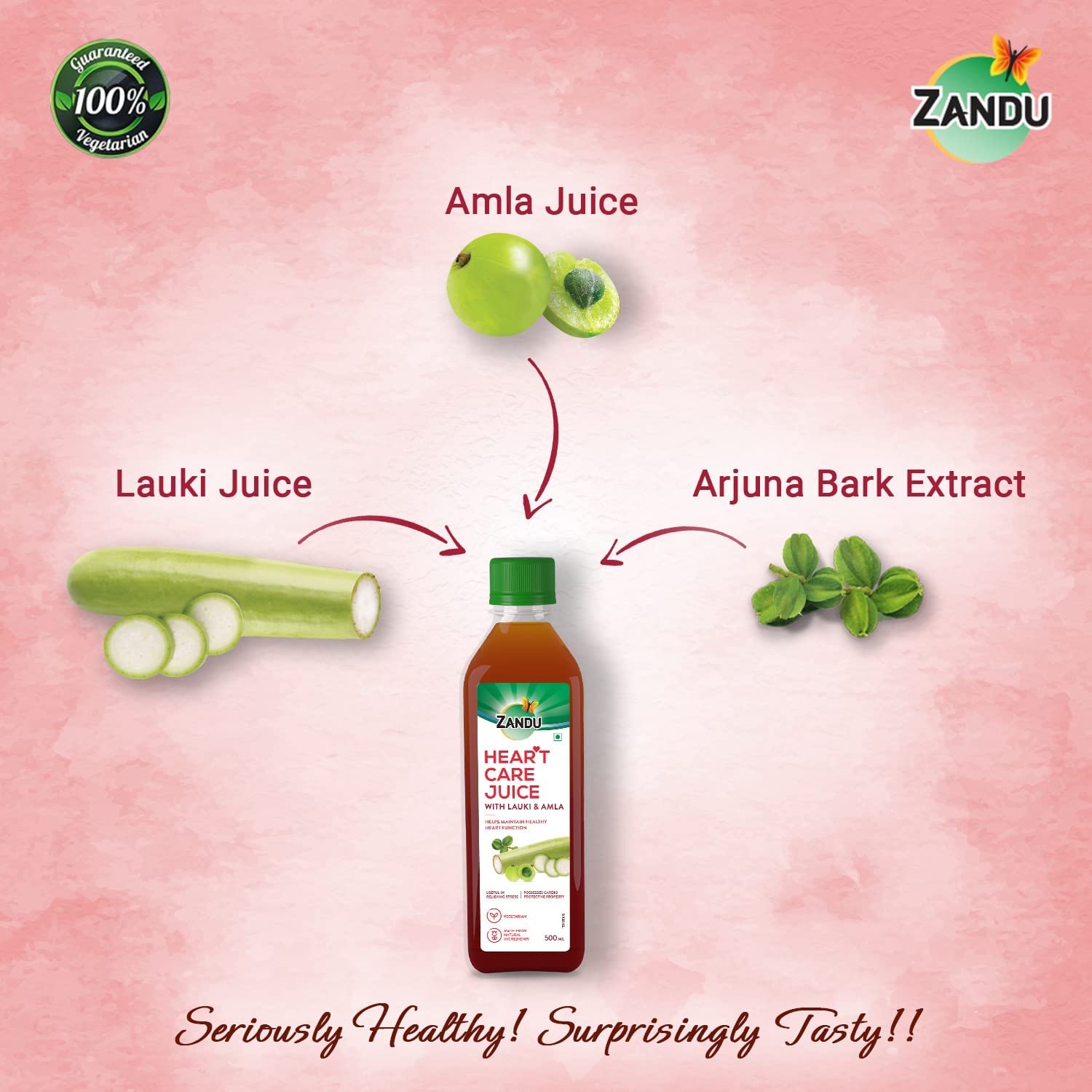Zandu Heart Care Juice 500ml – view 5