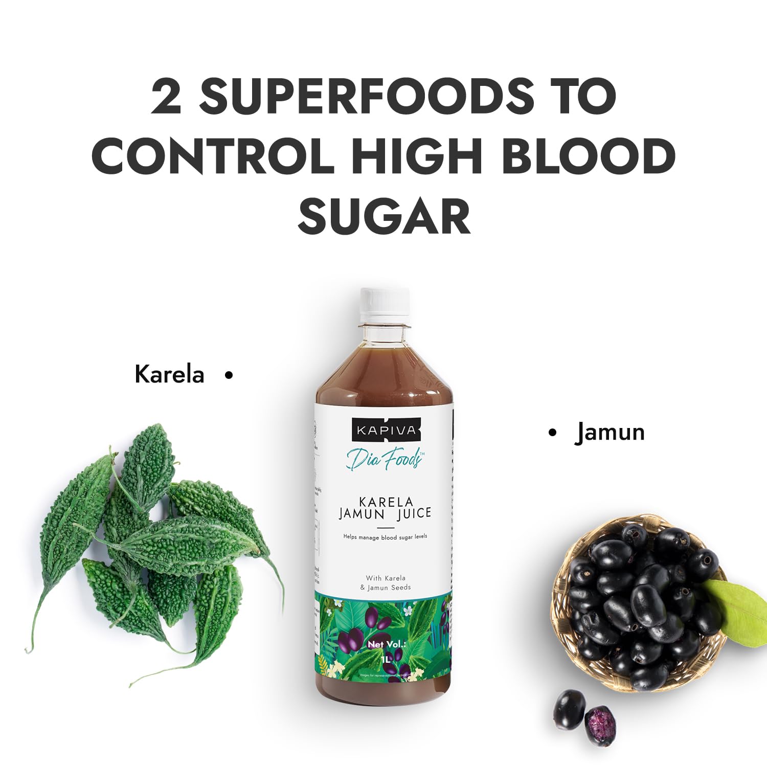 Kapiva Karela Jamun Juice – view 3
