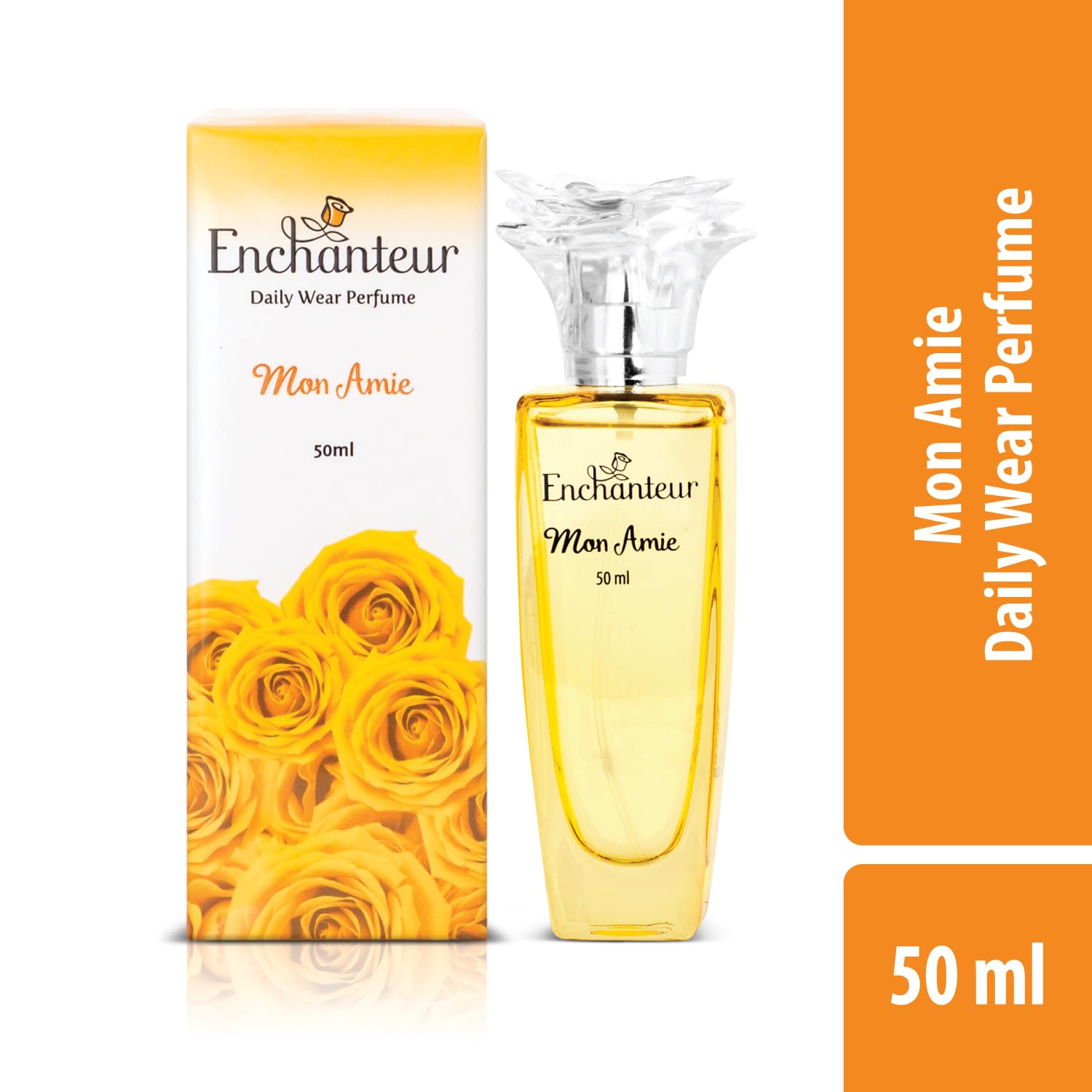 Enchanteur Mon Amie Liquid Lemon Perfume For Women, 50Ml – view 2