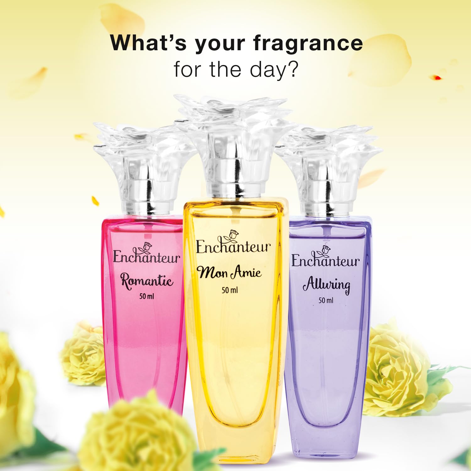 Enchanteur Mon Amie Liquid Lemon Perfume For Women, 50Ml – view 7