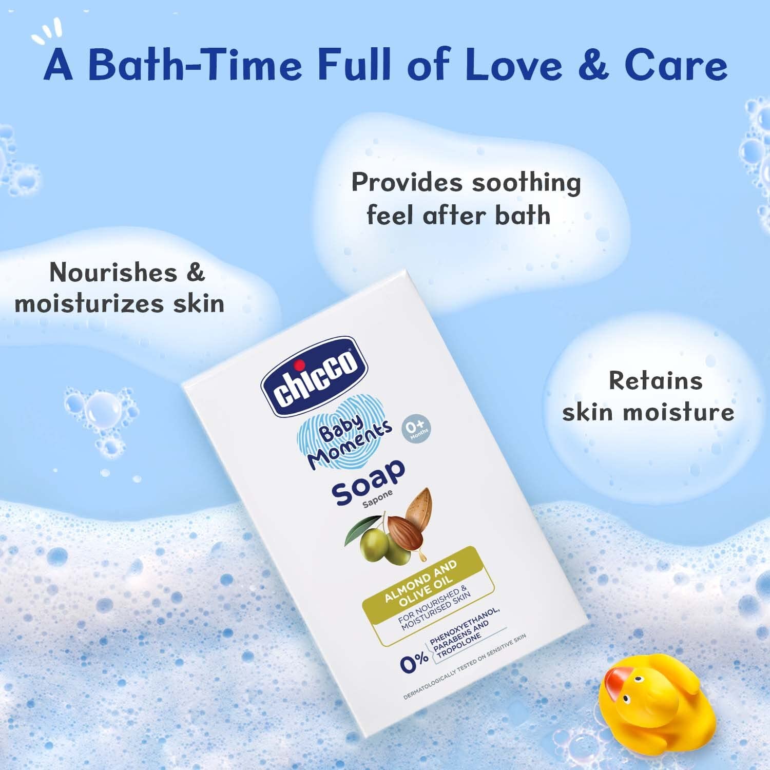 Chicco Baby Moments Soap 125G – view 2