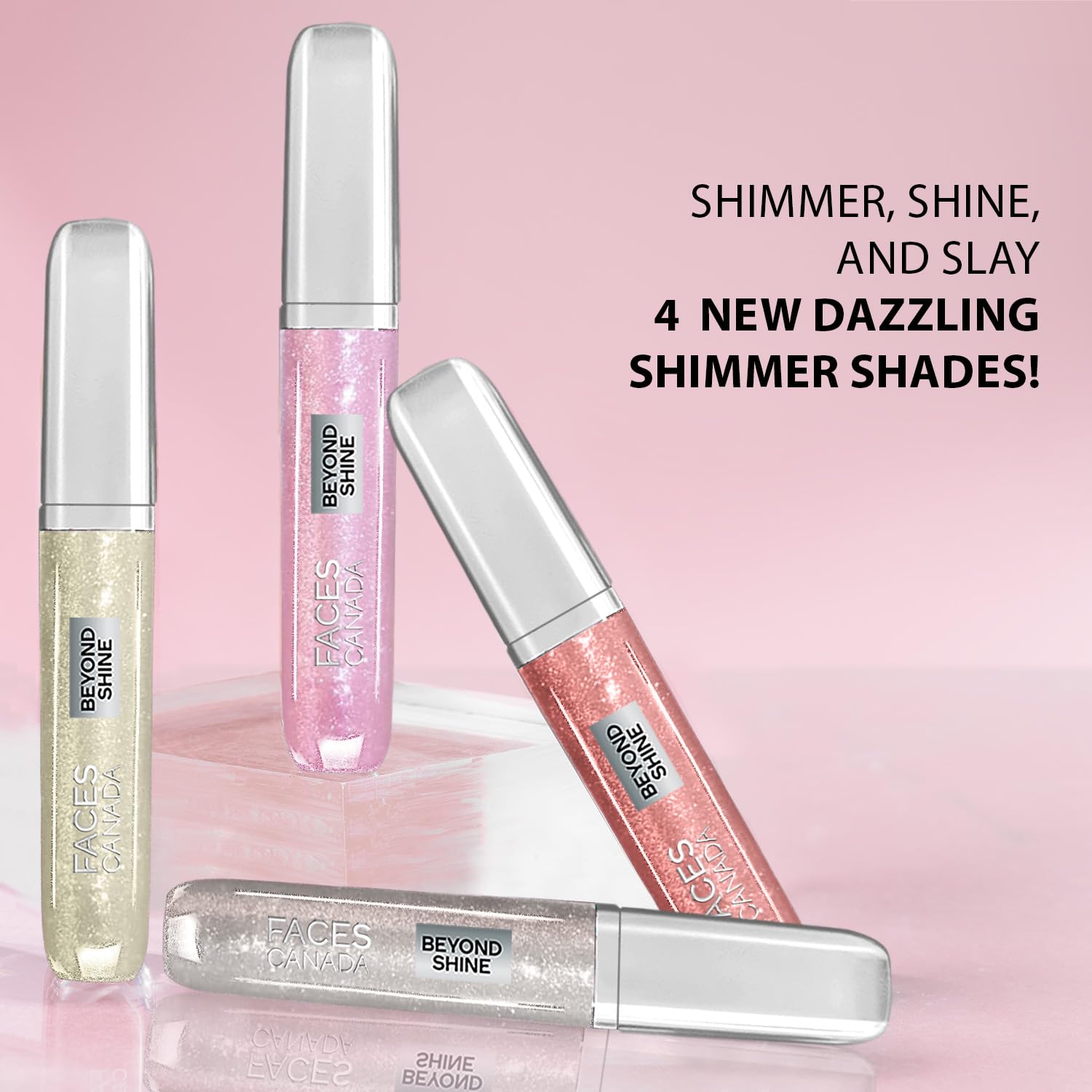 FACESCANADA Beyond Shine Lip Gloss - Baebe 03, 3.8Ml – view 3