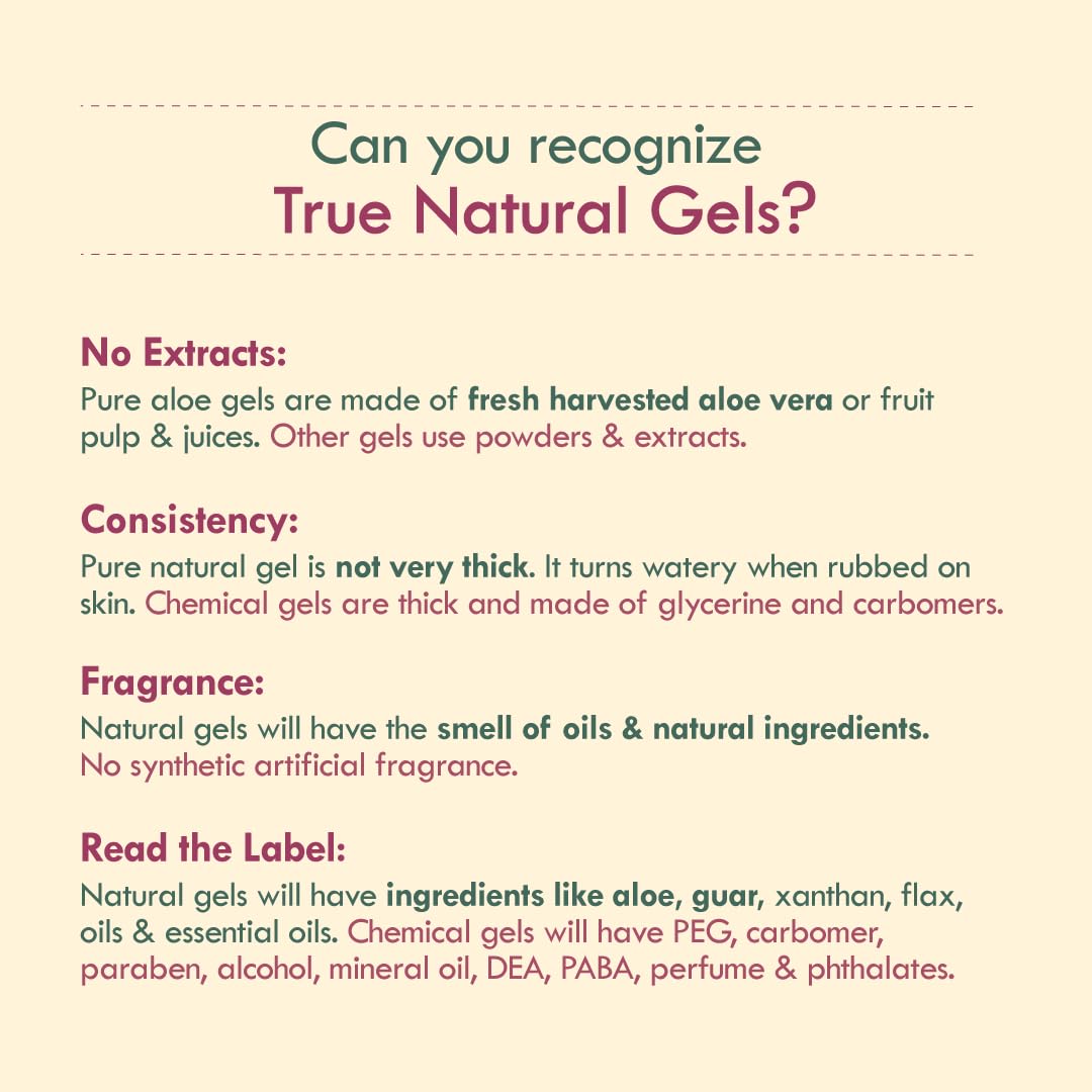 Nat Habit Active Face Gel, Beetroot Tomato Vit-A For Dry Skin Care & Supple Youth Defence With Cooling, Soothing, SunBurn Healing & UV Protection, 50gm – view 7