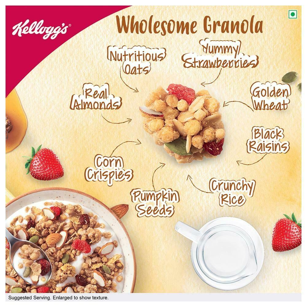 Kellogg's Crunchy Granola With Honey, Almonds, Strawberries & Pumpkin Seeds 450 G – view 3