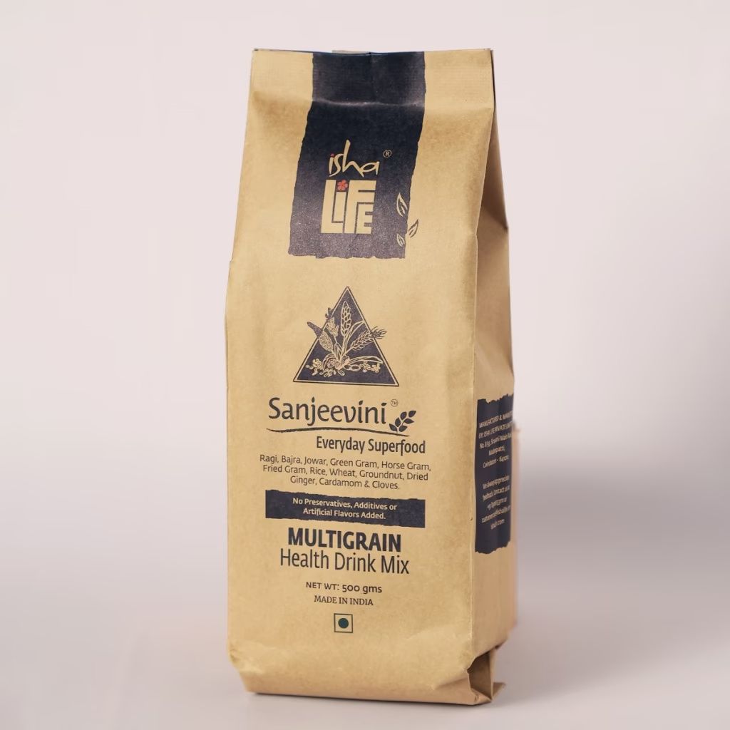 Isha Life Sanjeevini ready-to-mix multigrain drink powder pouches
