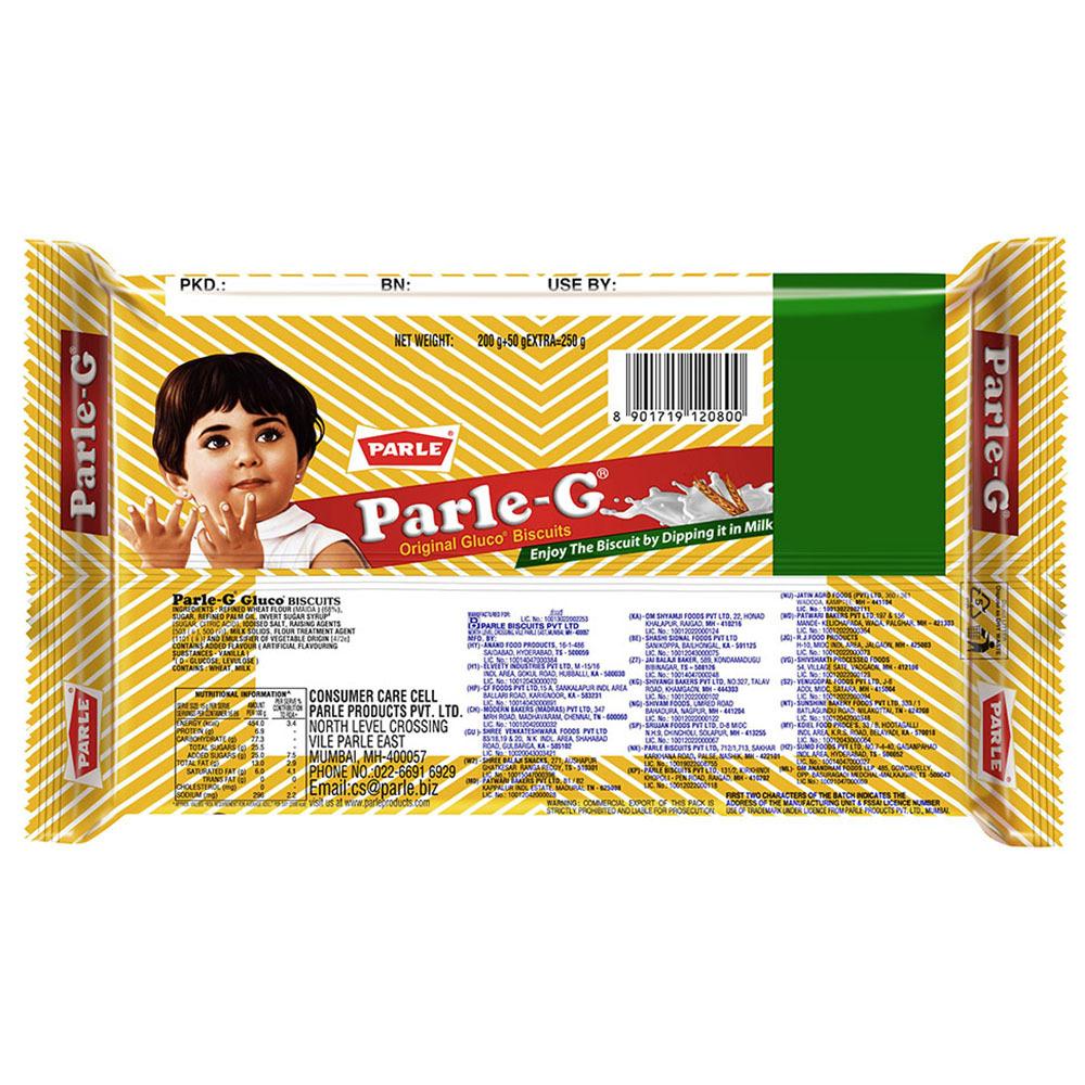 Parle-G Original Glucose Biscuit 200 G – view 2