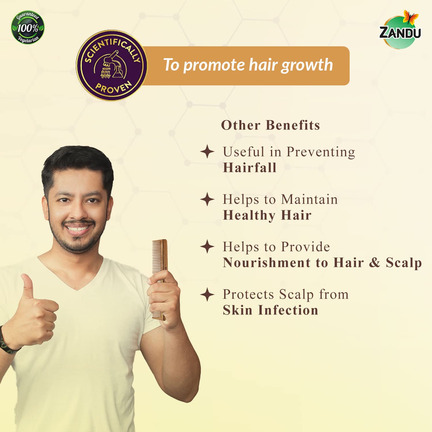 Zandu Hair Growth Vitalizer – view 4