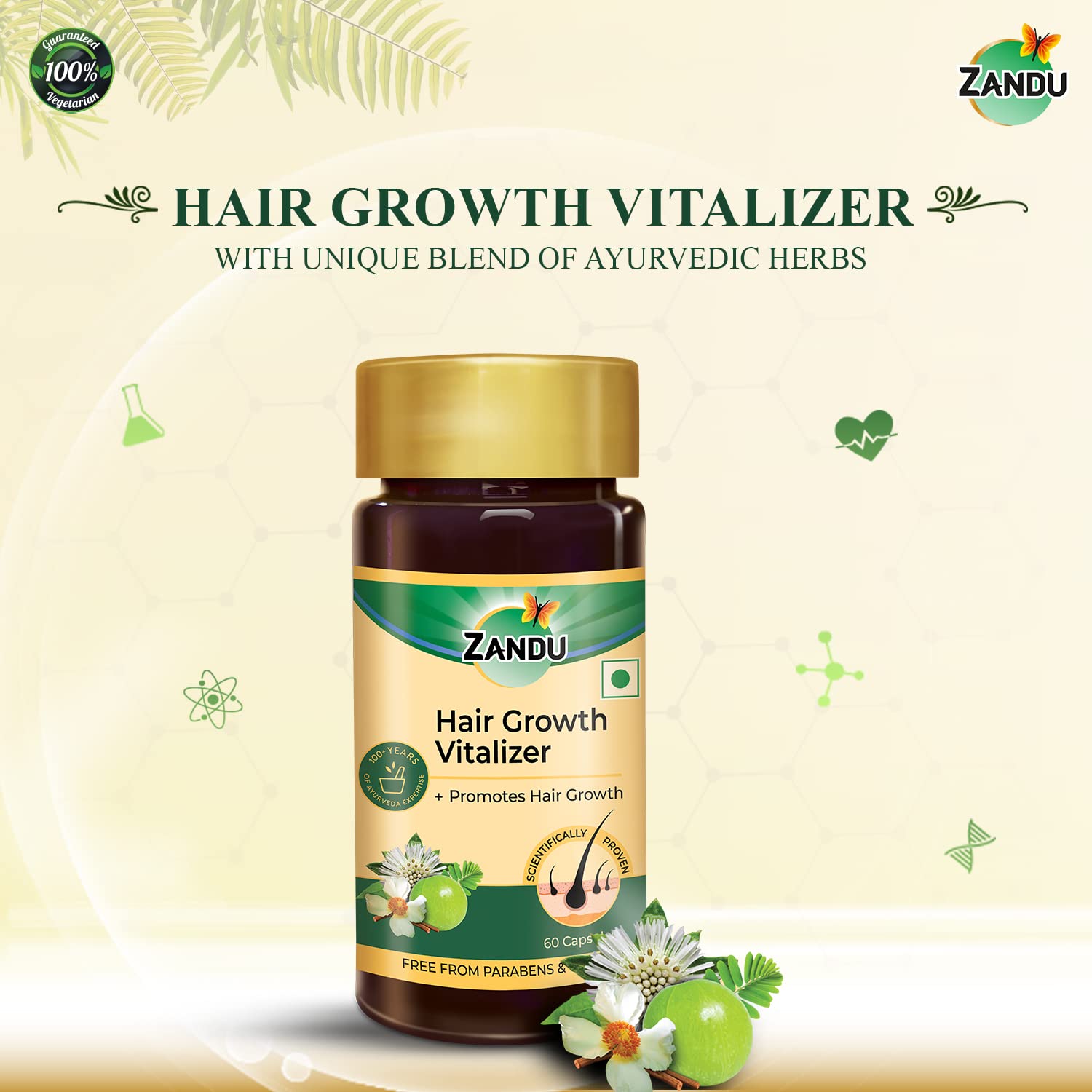 Zandu Hair Growth Vitalizer – view 7