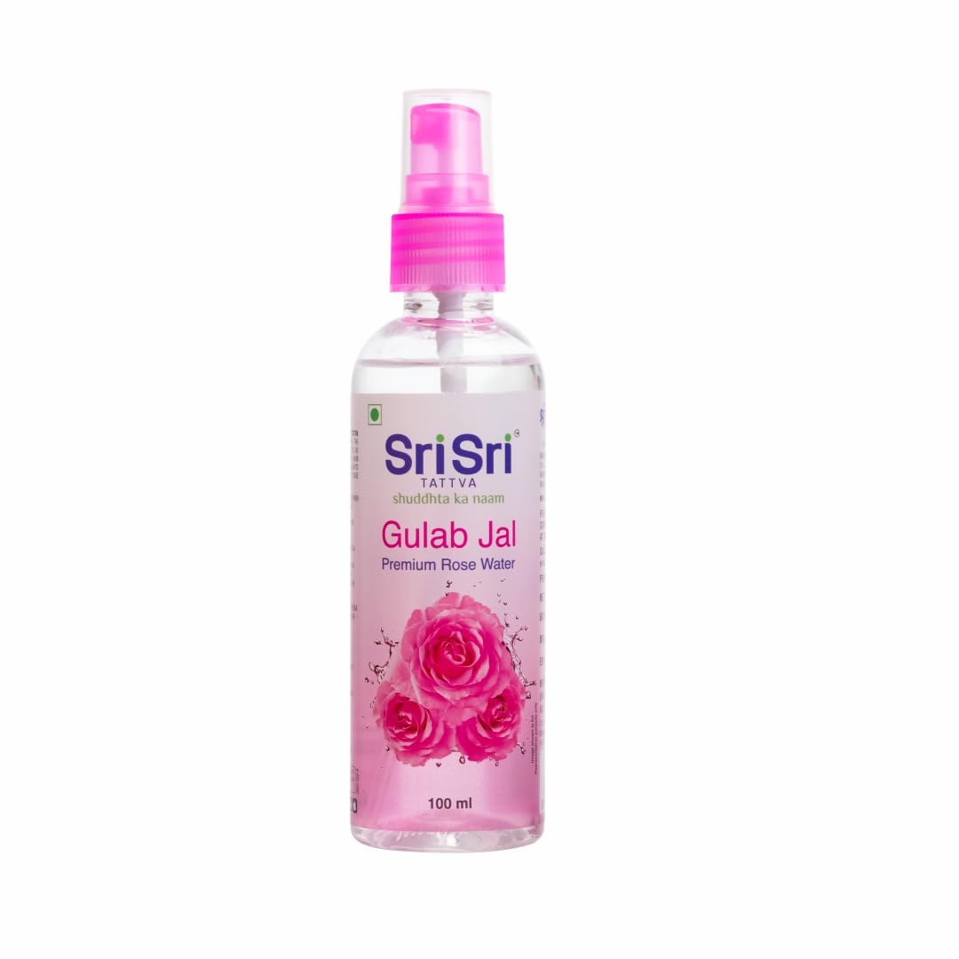 Pure rose water mist spray bottles for toning and hydration