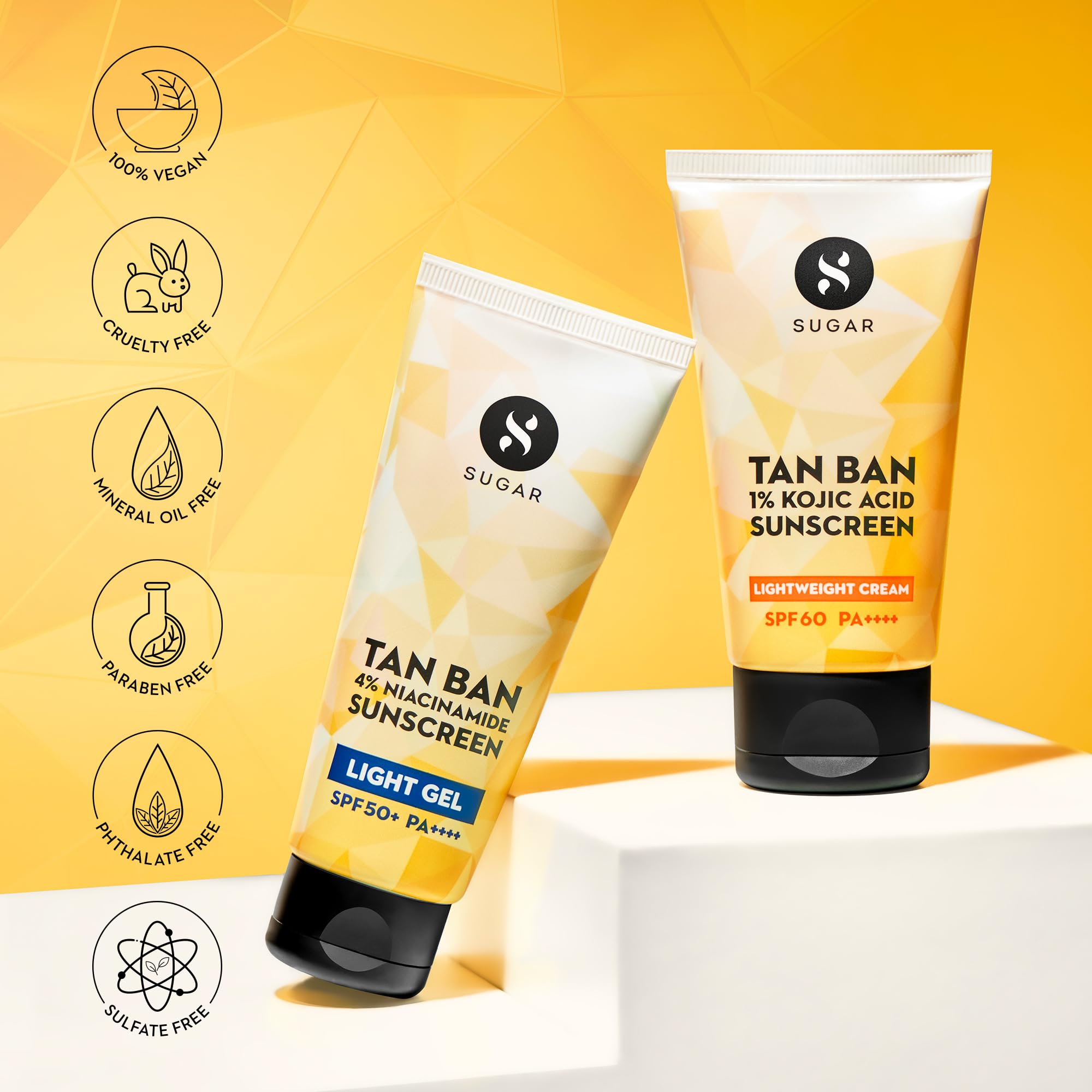 SUGAR Cosmetics Tan Ban 1% Kojic Acid Sunscreen SPF60 ++++ – view 6
