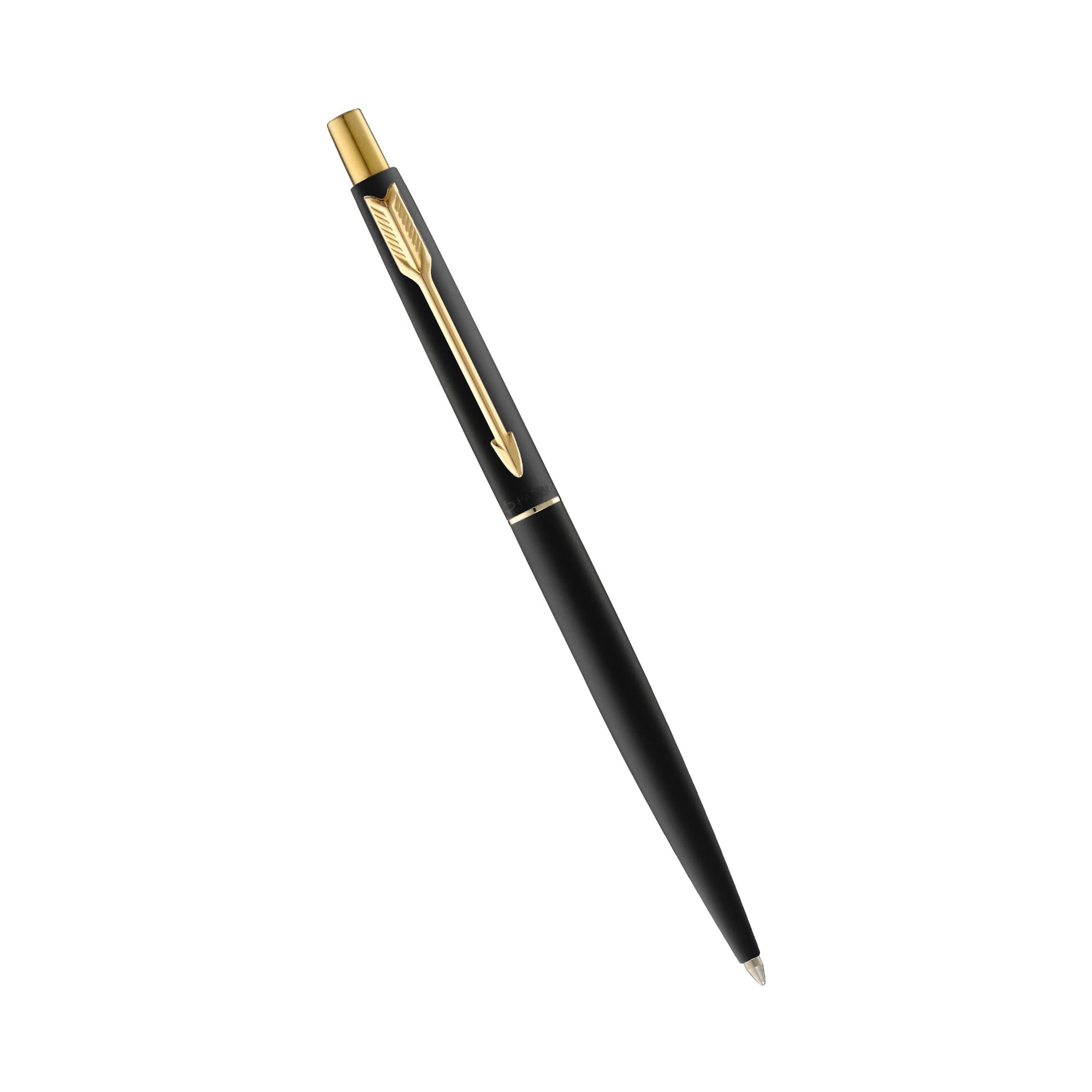 Parker Classic Matte Black Gold Trim Ball Pen – view 2