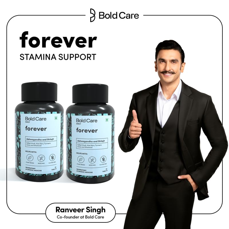 Bold Care Forever Ashwagandha & Shilajit 120 Capsules – view 2