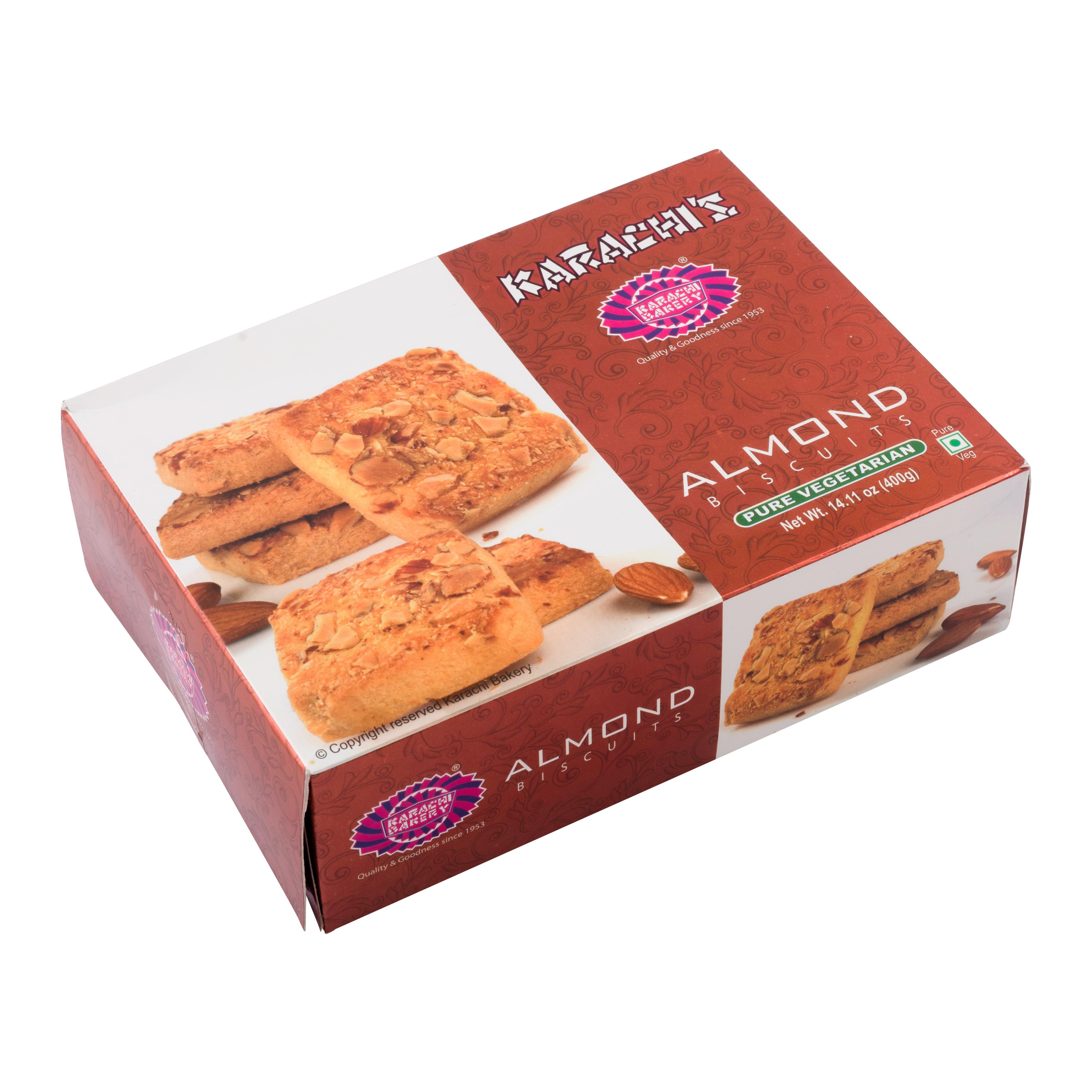 Karachi Bakery Premium Almond Cookies 800 Grams ( 400 Grams X 2 ) – view 3