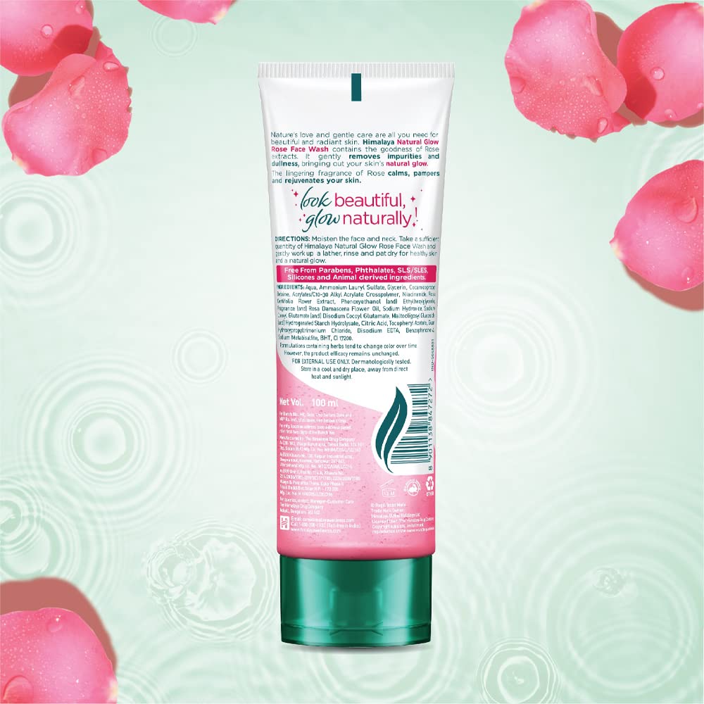 Himalaya Natural Glow Rose Face Wash, 100ML – view 3
