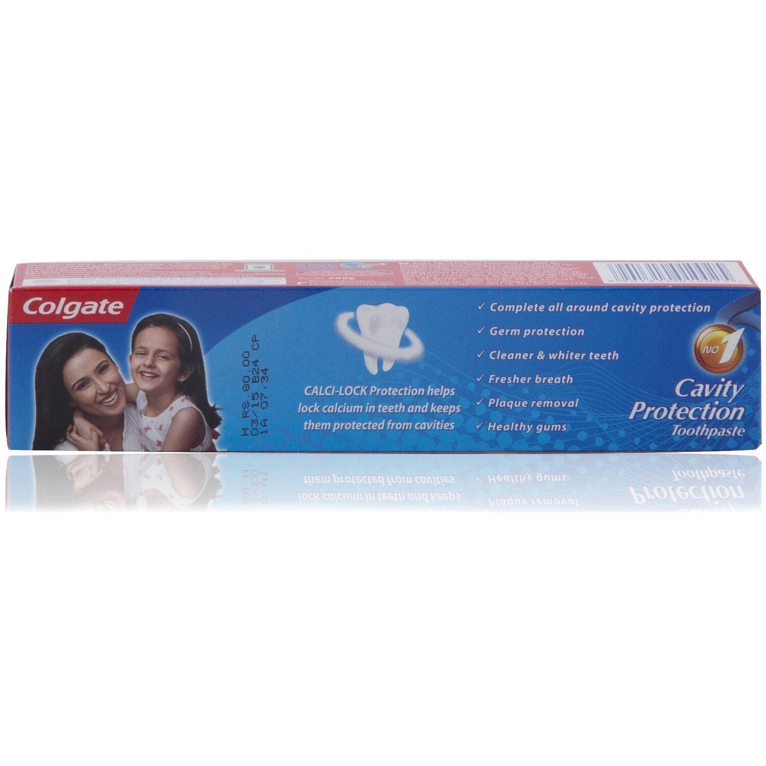 Colgate Toothpaste for Strong Teeth (Calci Lock Protection, 200g Tube) – view 2