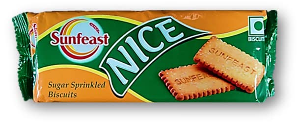 Sunfeast Nice Sugar Sprinkled Biscuits 150g Unique – view 1