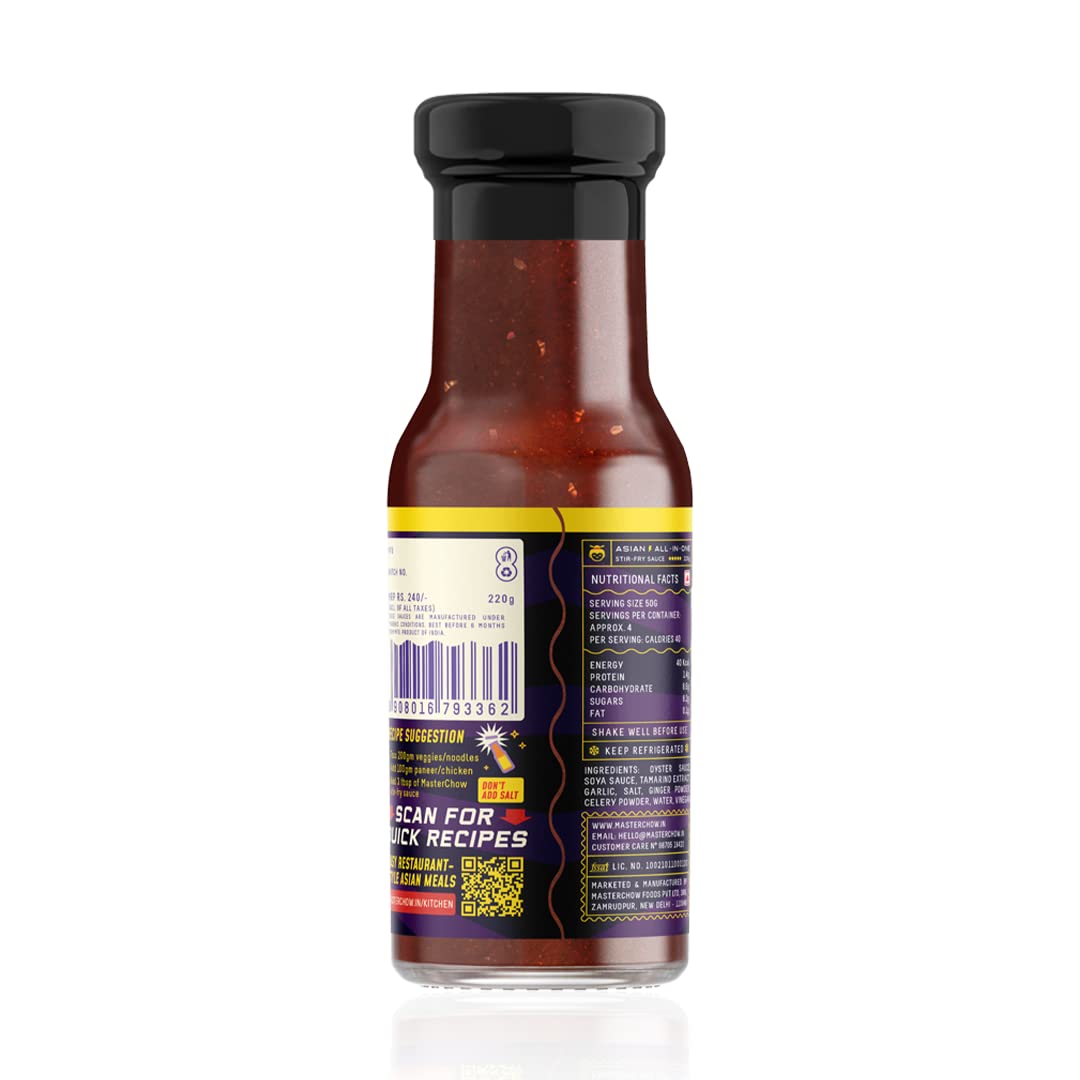 MasterChow Soy & Garlic Stir-Fry Cooking Sauce 220gms – view 2