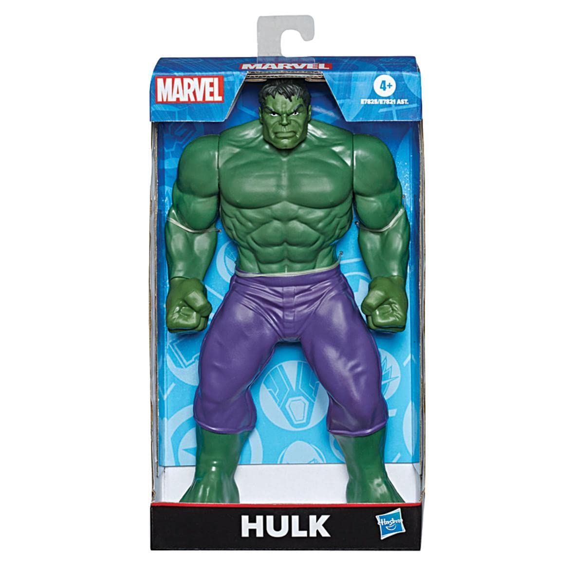 MARVEL CLASSIC Hulk Toy 9.5-Inch Scale Collectible Super Hero Action Figure, Toys For Kids Ages 4 and Up – view 2