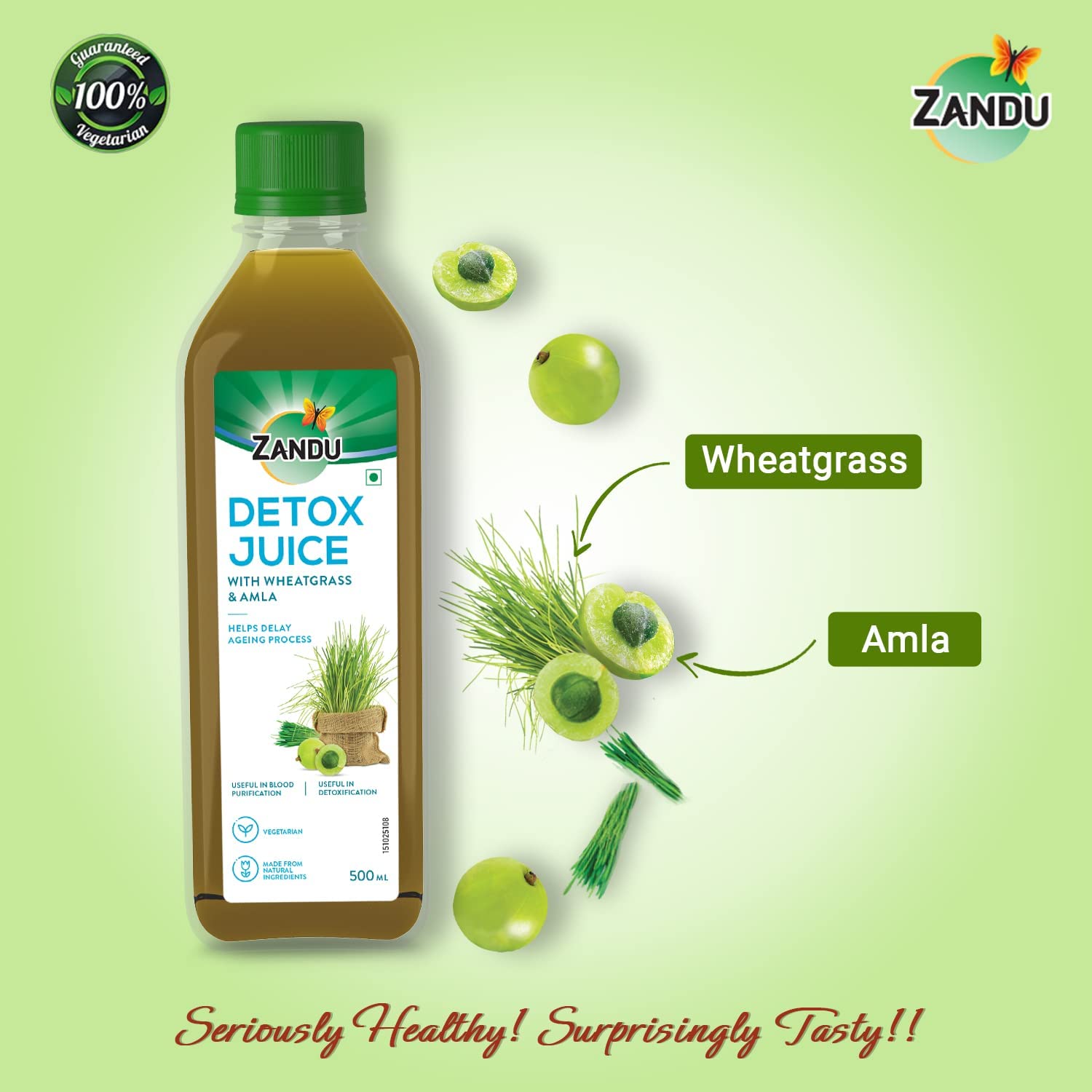 ZANDU Detox Juice 500ml – view 3
