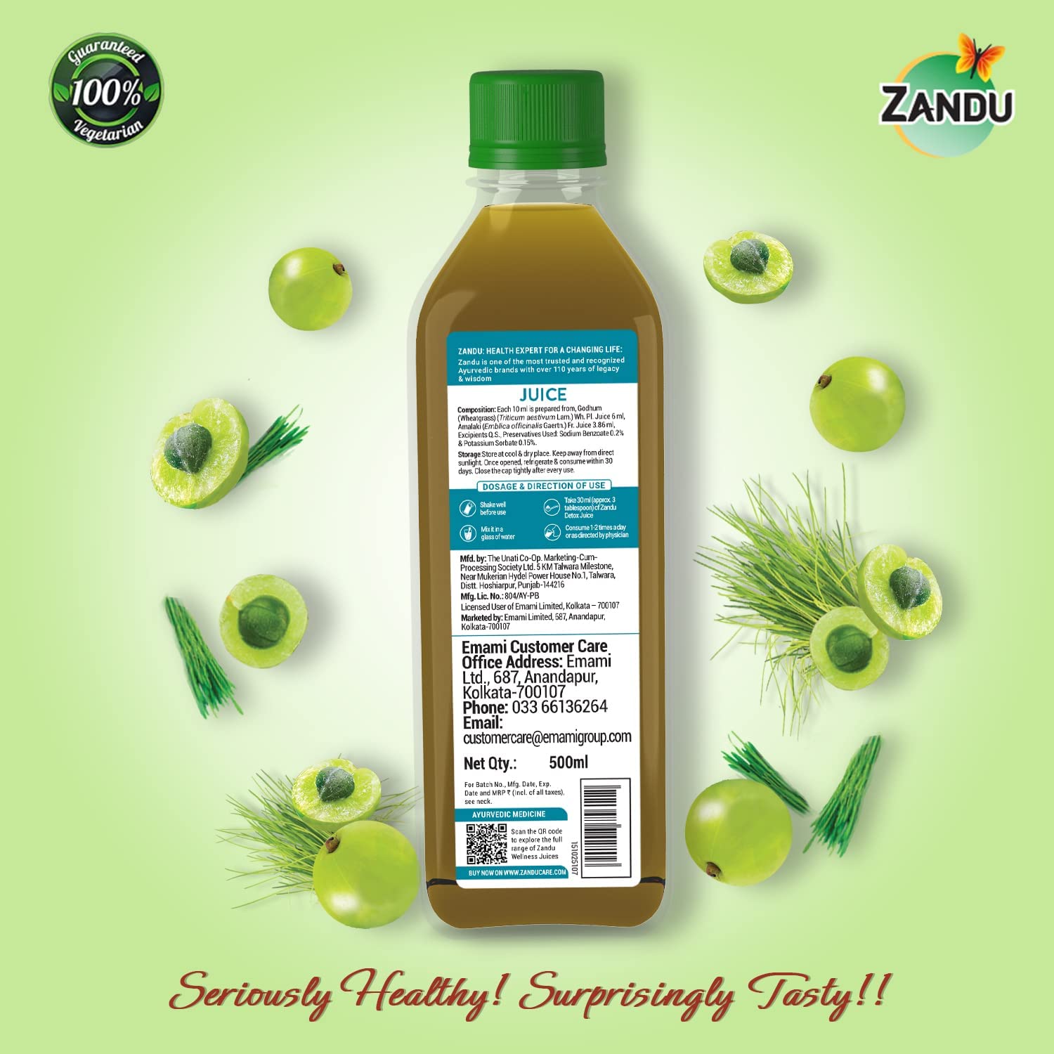 ZANDU Detox Juice 500ml – view 6