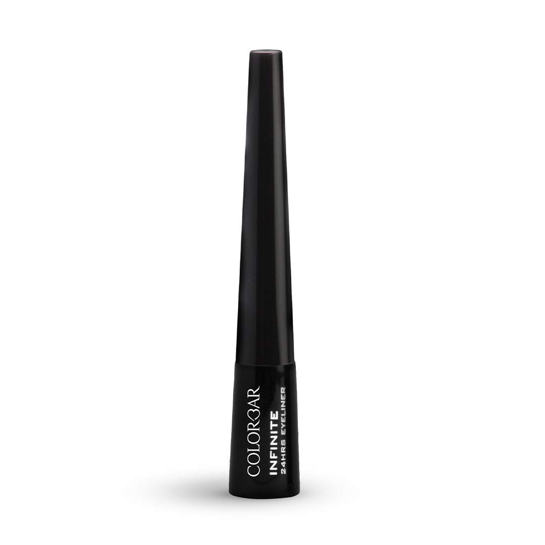 Opaque black Colorbar gel eyeliner Black 001 product pack