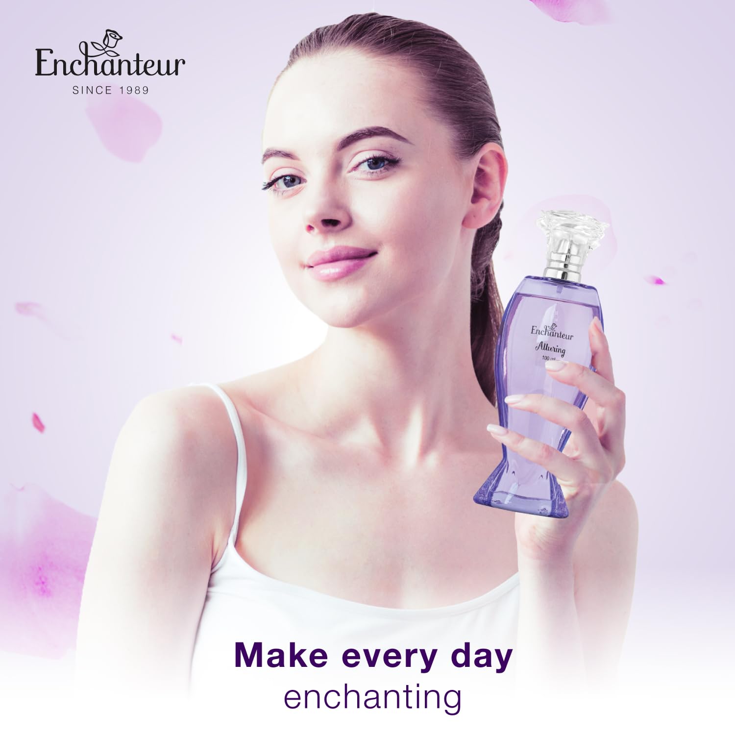 Enchanteur Alluring Rose Perfume Liquid For Women, 100Ml – view 4