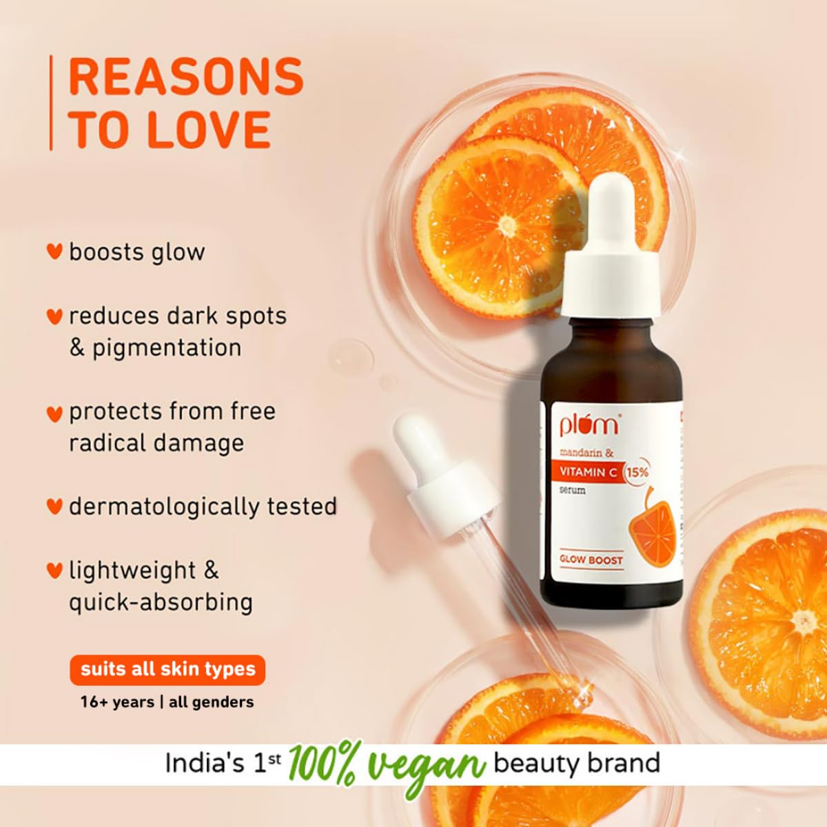Plum 15% Vitamin C Advanced Serum for Glowing Skin – view 2