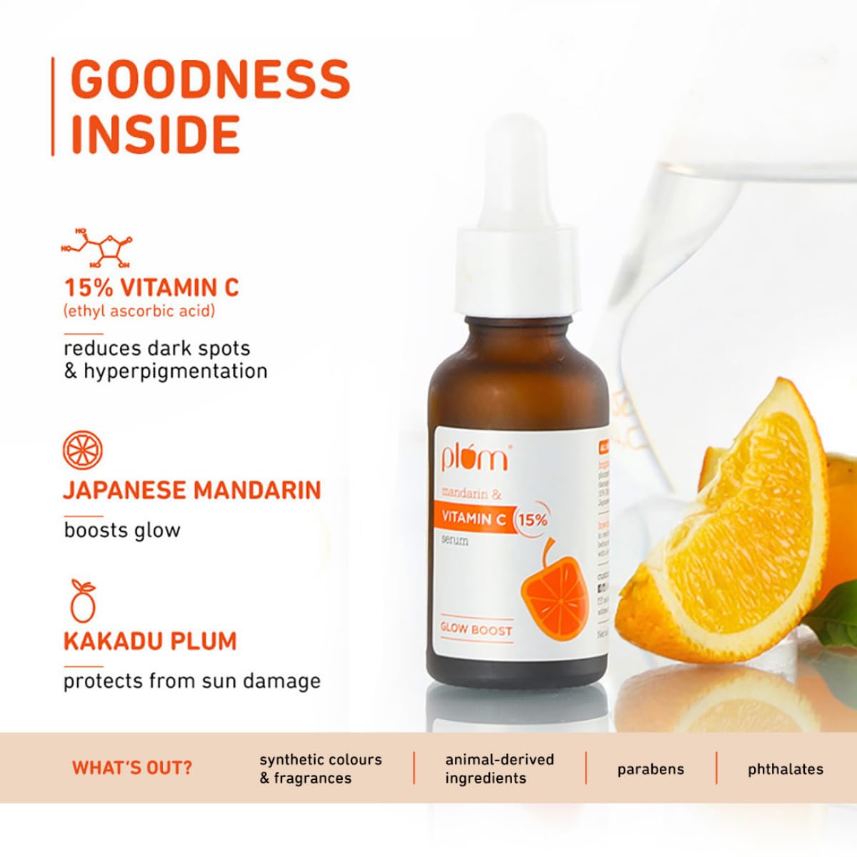 Plum 15% Vitamin C Advanced Serum for Glowing Skin – view 5