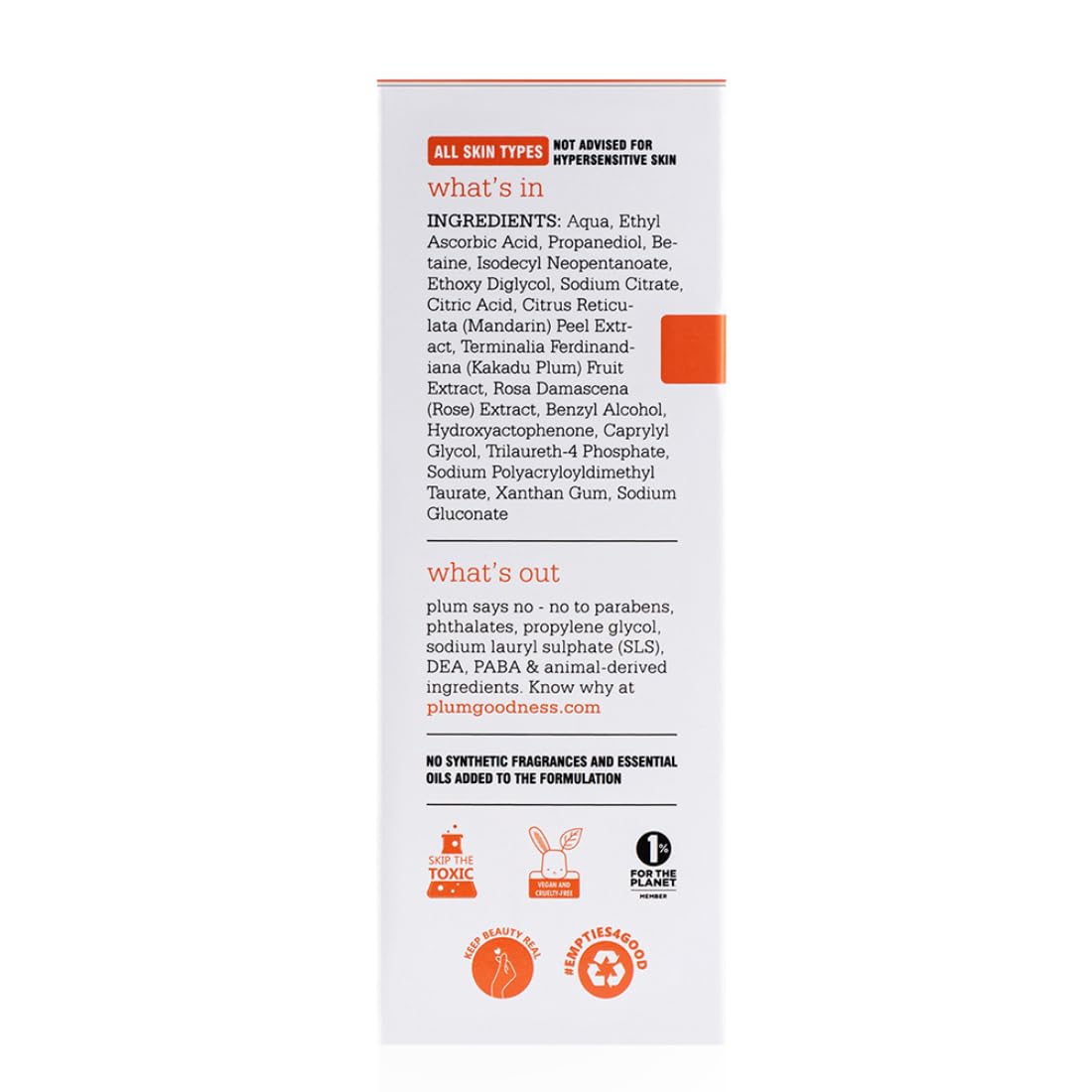 Plum 15% Vitamin C Advanced Serum for Glowing Skin – view 8