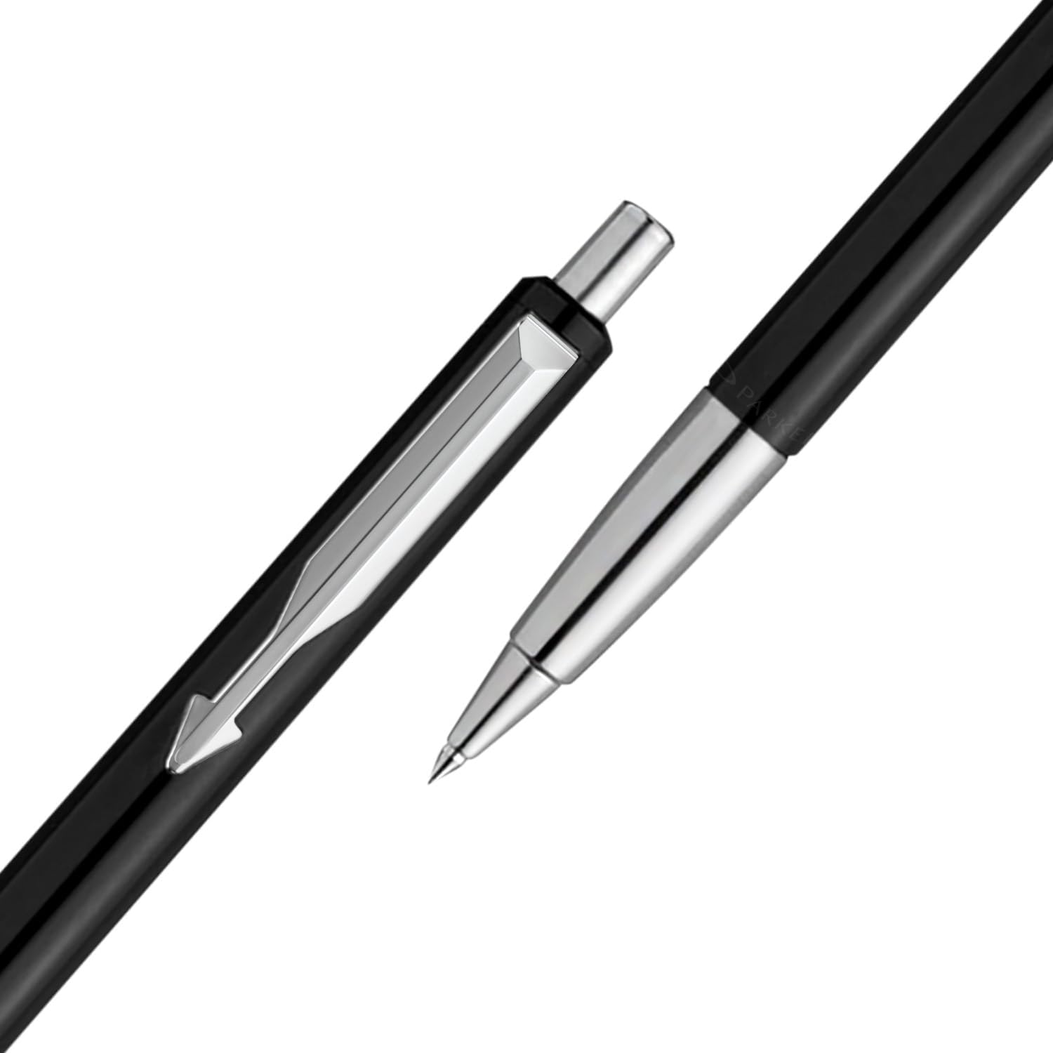 Parker Vector Standard Chrome Trim Ball Pen (Ink - Blue) – view 4
