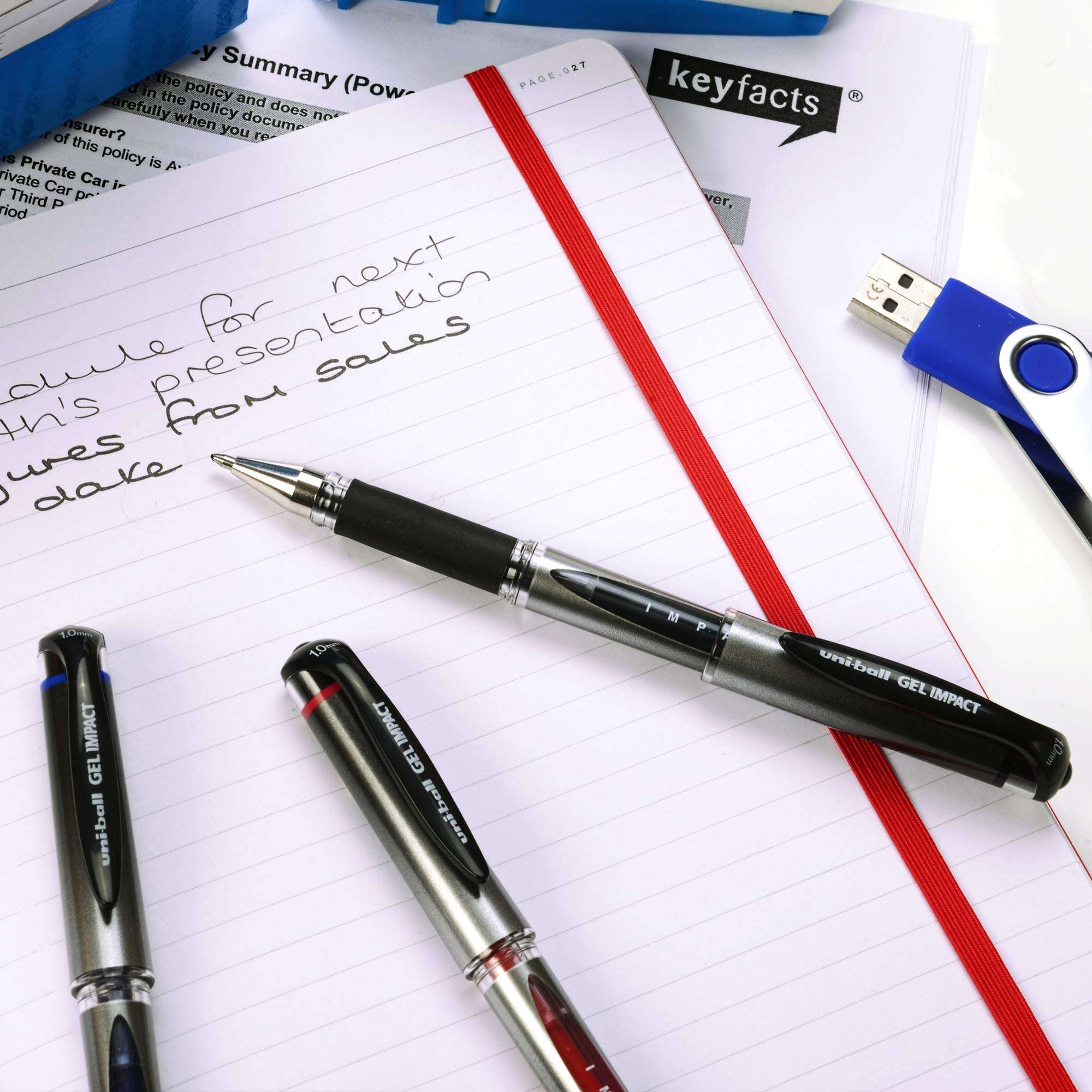 uni-ball Signo Gel Impact UM153S 1.0mm Gel Pen – view 3