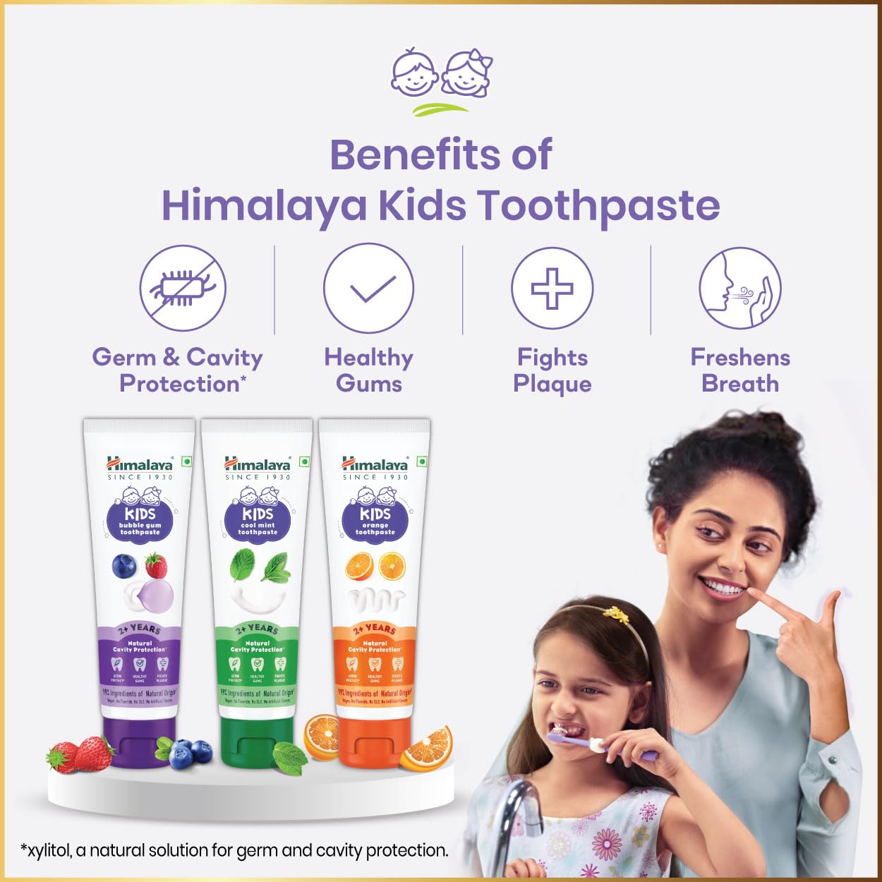 Himalaya Kids Bubble Gum Toothpaste 80 Gm – view 5