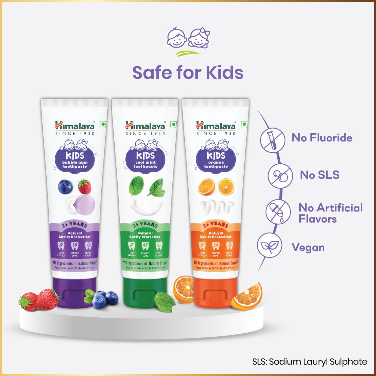 Himalaya Kids Bubble Gum Toothpaste 80 Gm – view 6