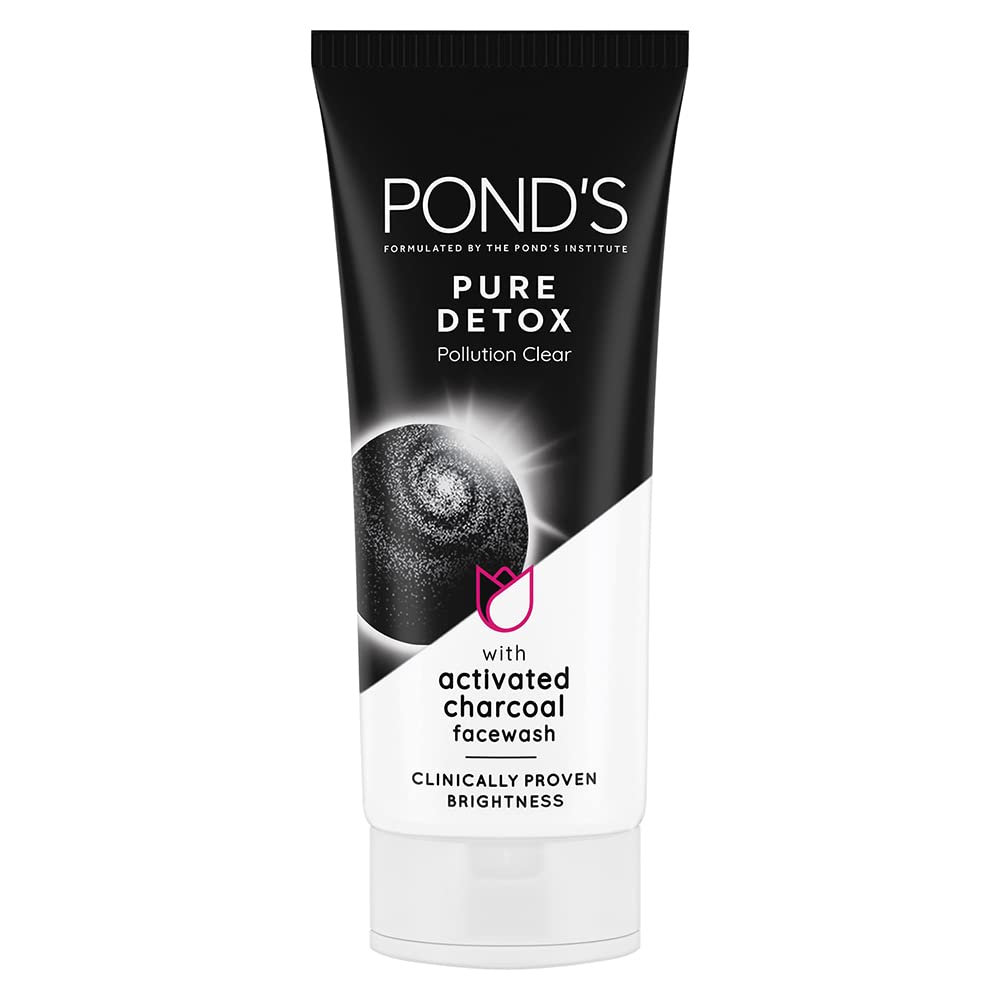POND'S charcoal gel face wash tube for deep cleansing