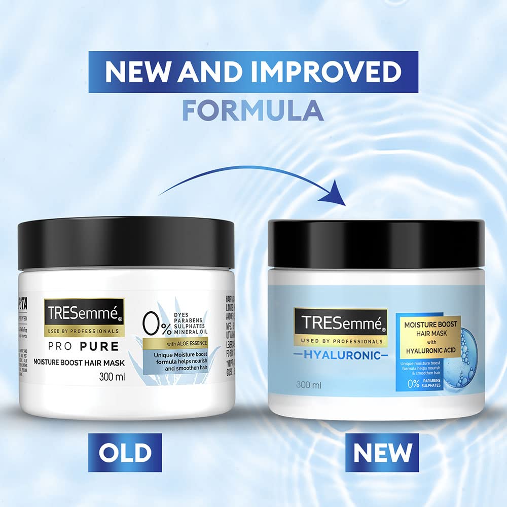 TRESemme Pro Pure Moisture Boost Mask, with Aloe Essence, Sulphate Free & Paraben Free, for Dry Hair, 300 ml – view 3