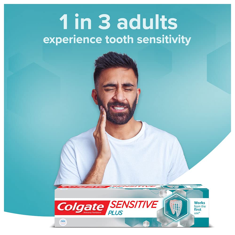 Colgate Sensitive Plus Toothpaste, With Pro Argin Formula for Sensitivity Relief, 140gm – view 2