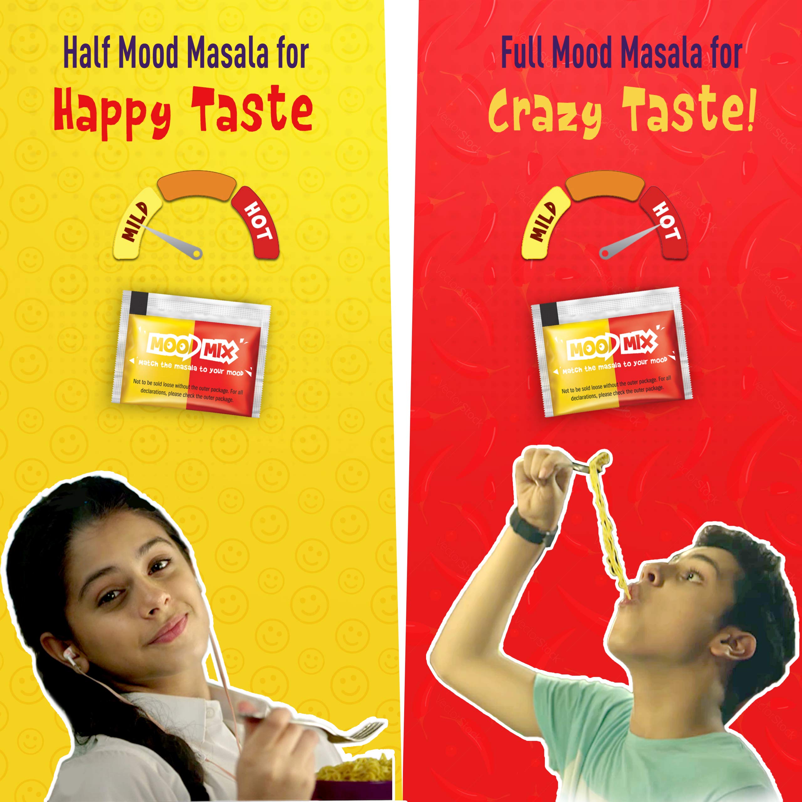 Sunfeast Yippee Mood - Masala Noodle, Vegetarian 70 Gram – view 3