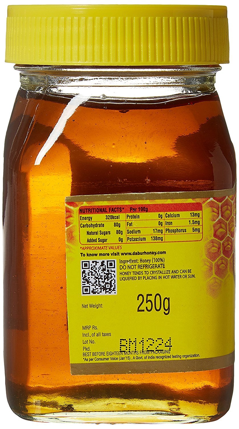 Dabur Honey - World's No.1 Honey Brand - 250 gm(Get 30 % Extra ) – view 3