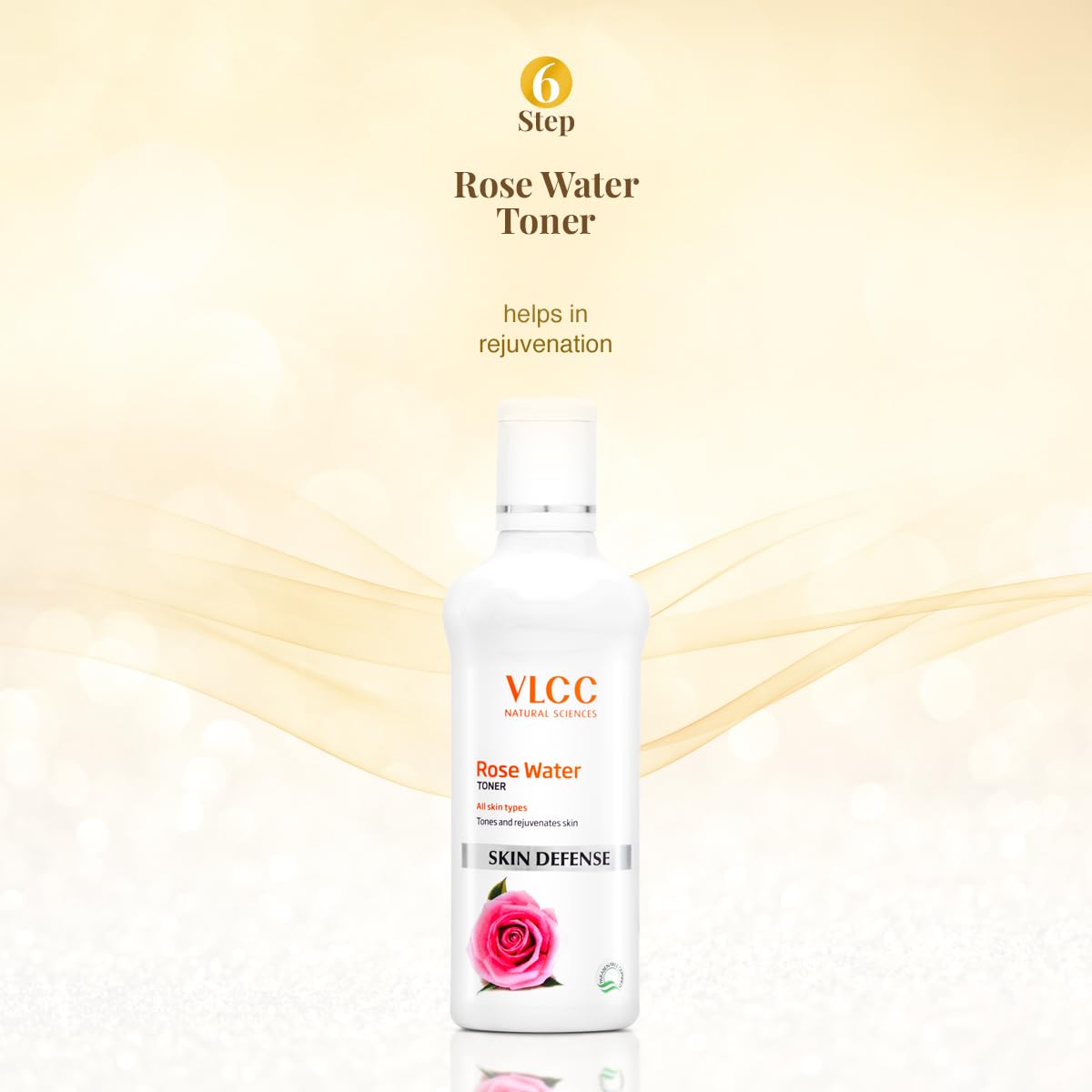VLCC Gold Facial Kit with FREE Rose Water Toner - 300g + 100ml – view 7
