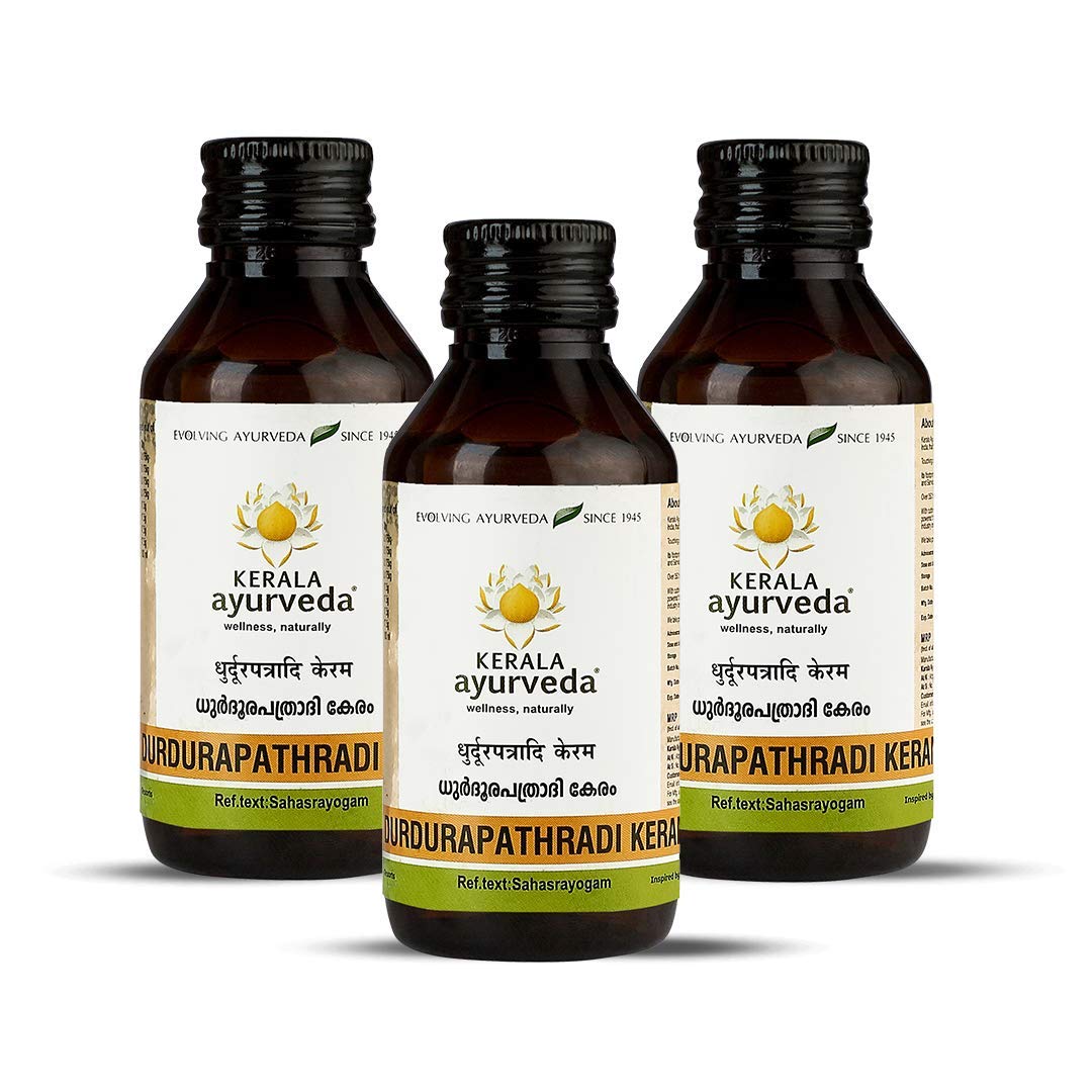 Kerala Ayurveda Durdurapathradi Keram 100 ml pack of 3
