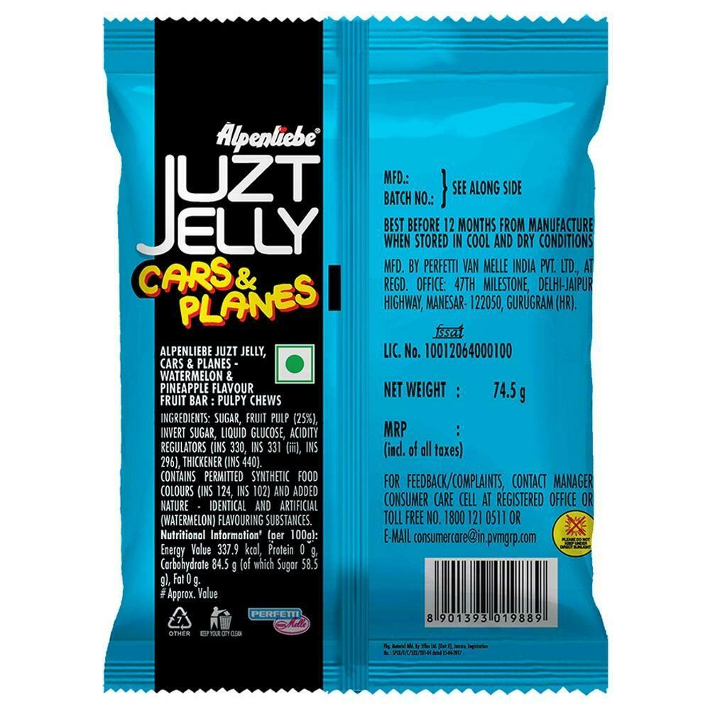 Alpenlibe Juzt Jelly Pineapple Watermenlon Cars & Planes 74.5 G – view 2