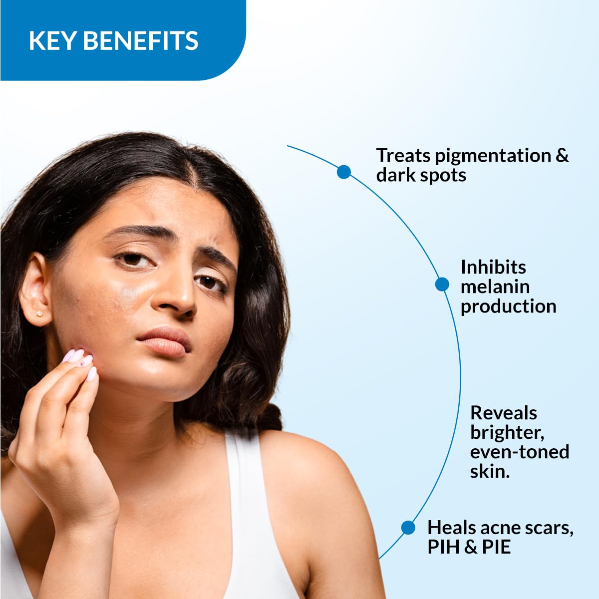 Fixderma Skarfix-TX Face Serum with 4% Kojic Acid, 4% Niacinamide Serum, 3% Tranexamic Acid & 2% Alpha Arbutin – view 4