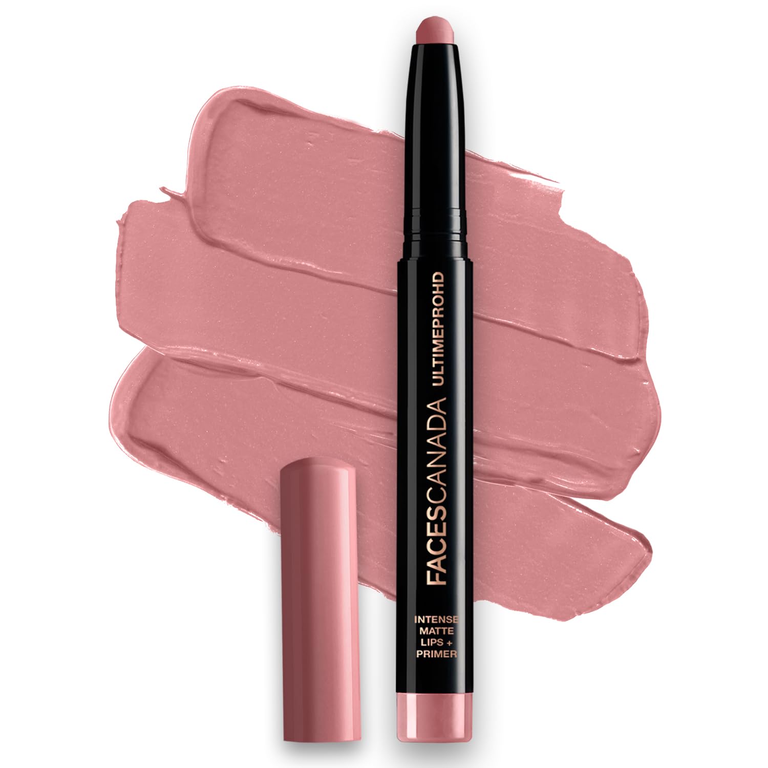 Tease nude FACESCANADA matte lipstick crayon in slim tube