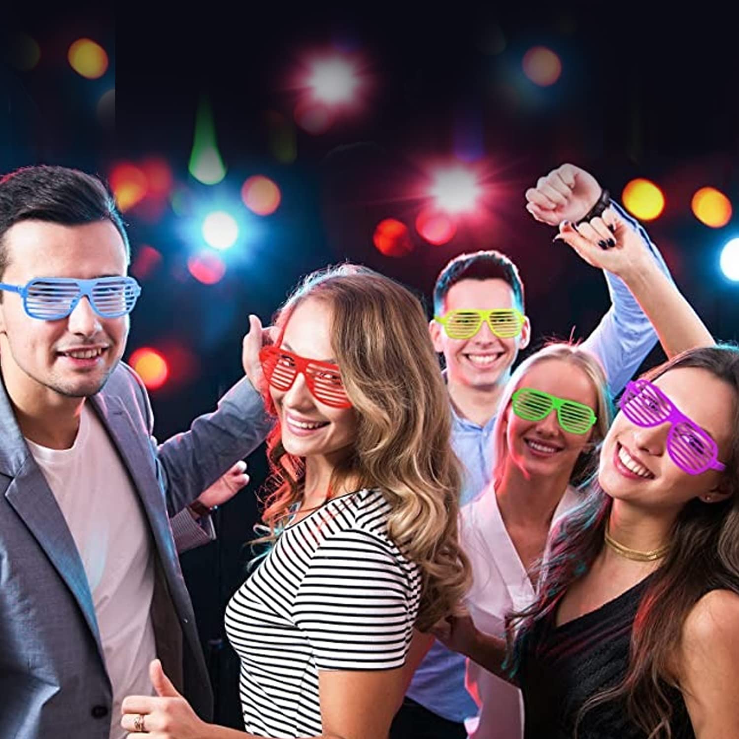 Party Propz Funky Party Goggles - Pack of 6 – view 4