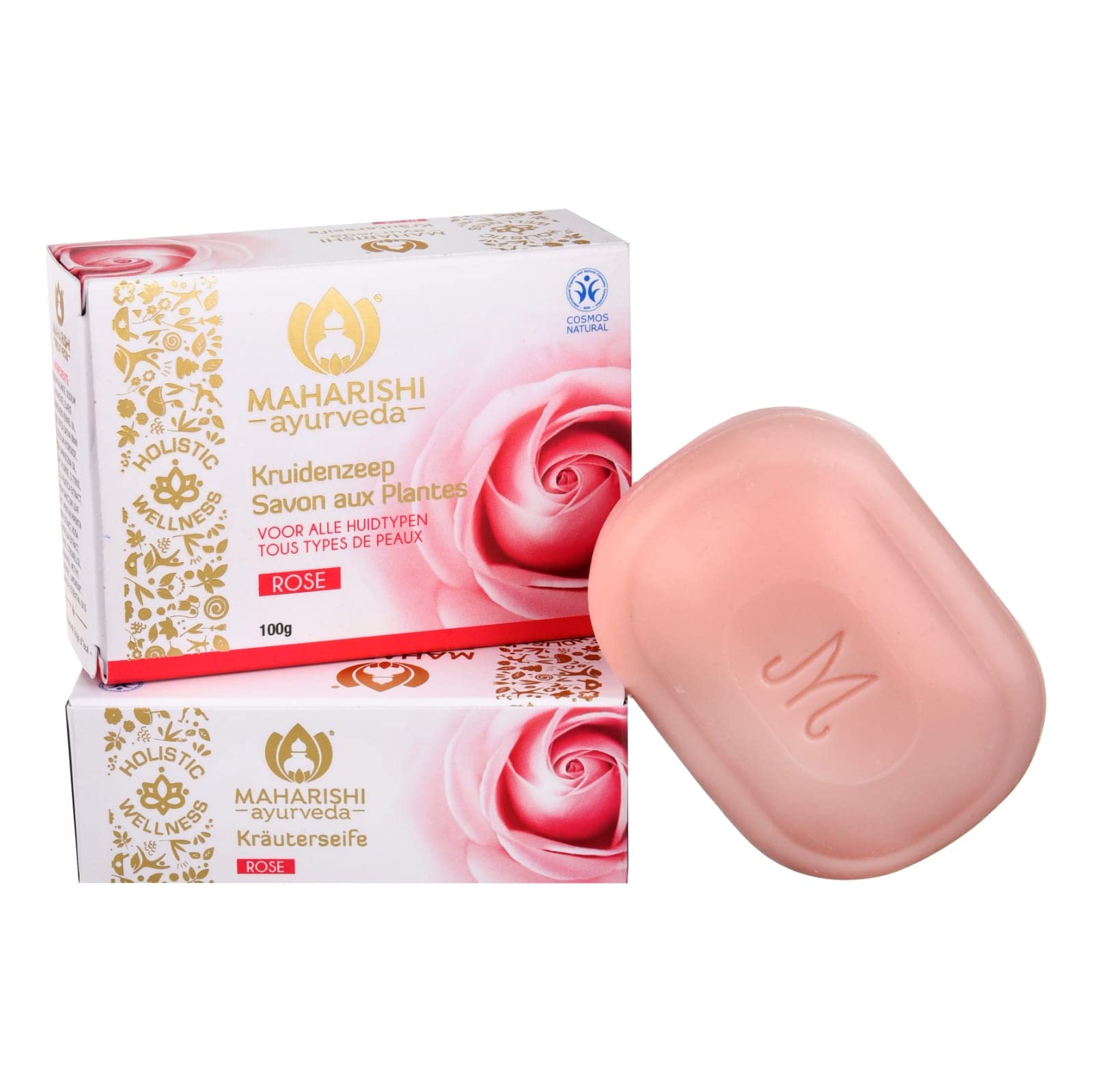 Maharishi Ayurveda Rose Herbal Soap – view 7