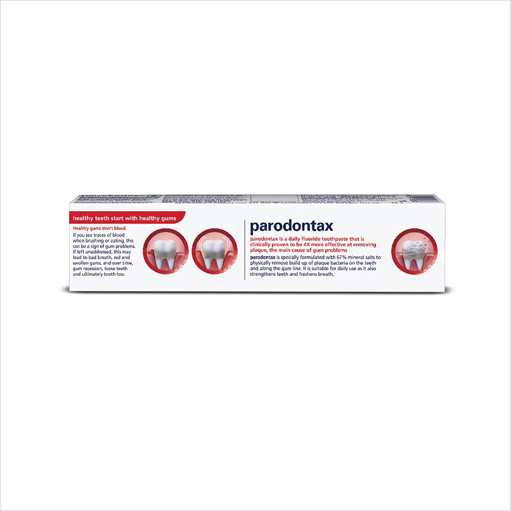 Parodontax Daily Fluoride 75g Gum Care Toothpaste For Daily Protection Against Gum Problems, Maintains Oral Hygiene With Strong Teeth And Fresh Breath – view 5