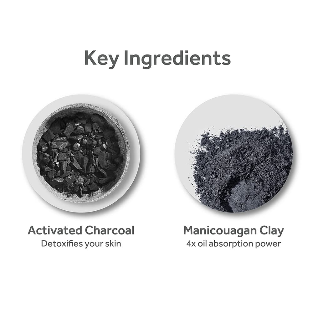 POND'S Pure Detox Mineral Clay Activated Charcoal, 4X Oil Absorbing, Detoxifying, Clay Mask For Oil Free Instant Glow, Face Mask 90 g – view 5