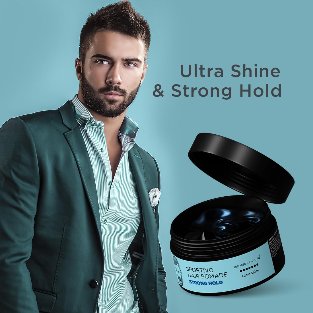 The Man Company Sportivo Stronghold Hair Styling Pomade Wax for Men – view 7