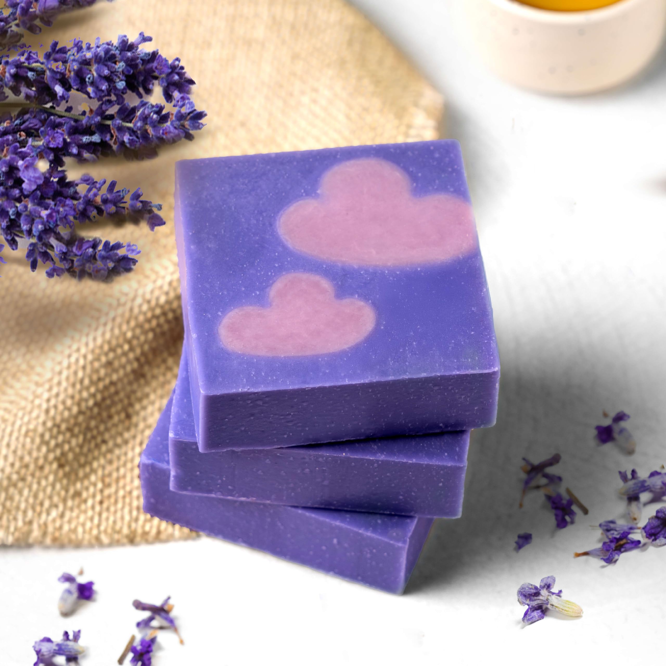 Nat Habit Moisturising Soap, Cold Processed Himalayan Lavender For Gentle, Non-Drying & Soft Skin, Pack of 2 X 125g – view 2